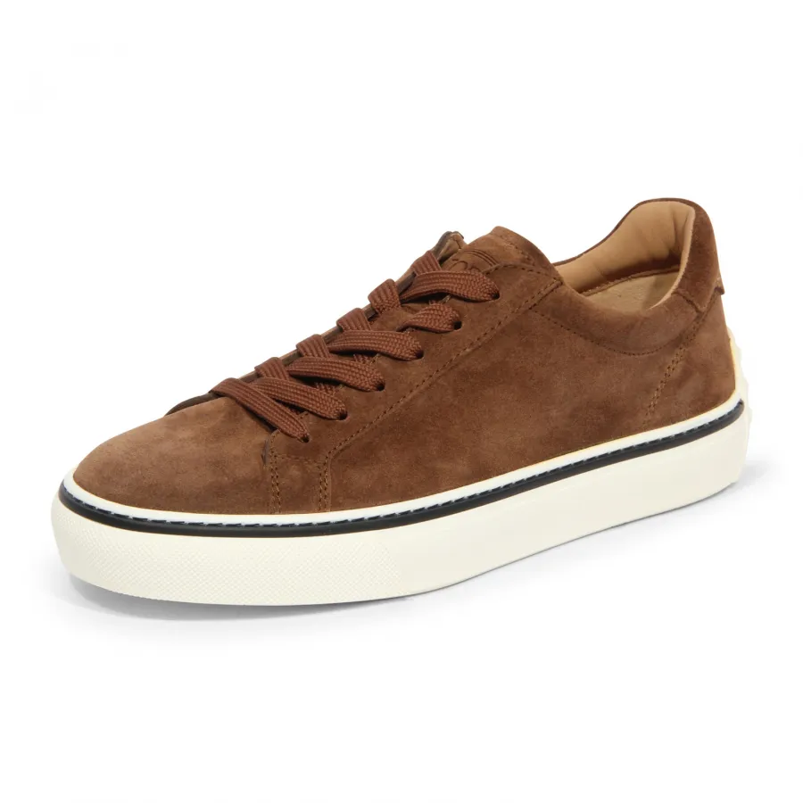 I0312 sneaker uomo TOD'S man suede shoes