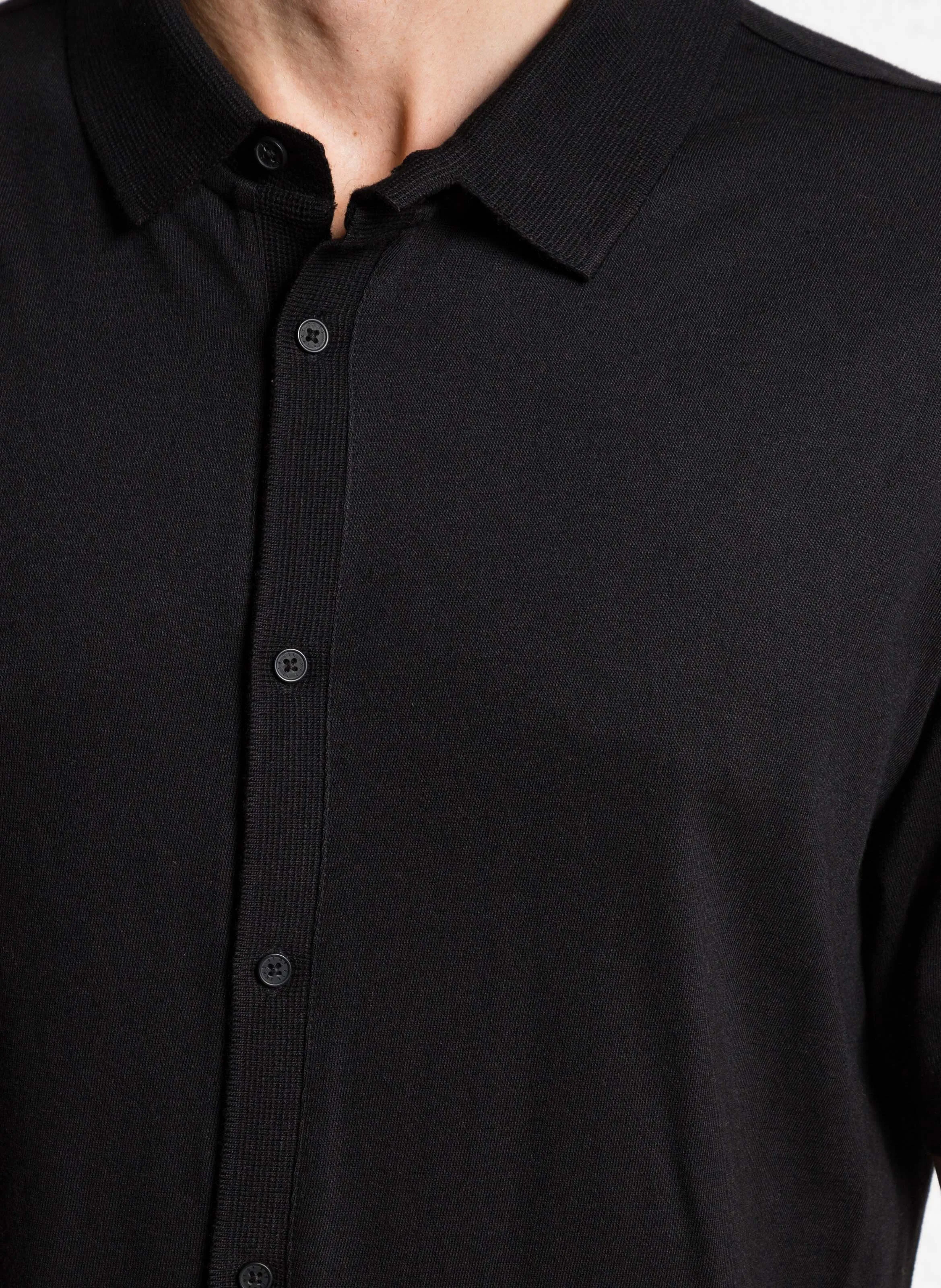  IKKS   Polo regular fit in misto cotone | Nero