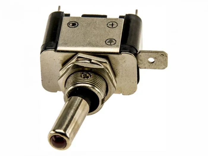 Interruttore a levetta Heavy Duty LED a 2 poli