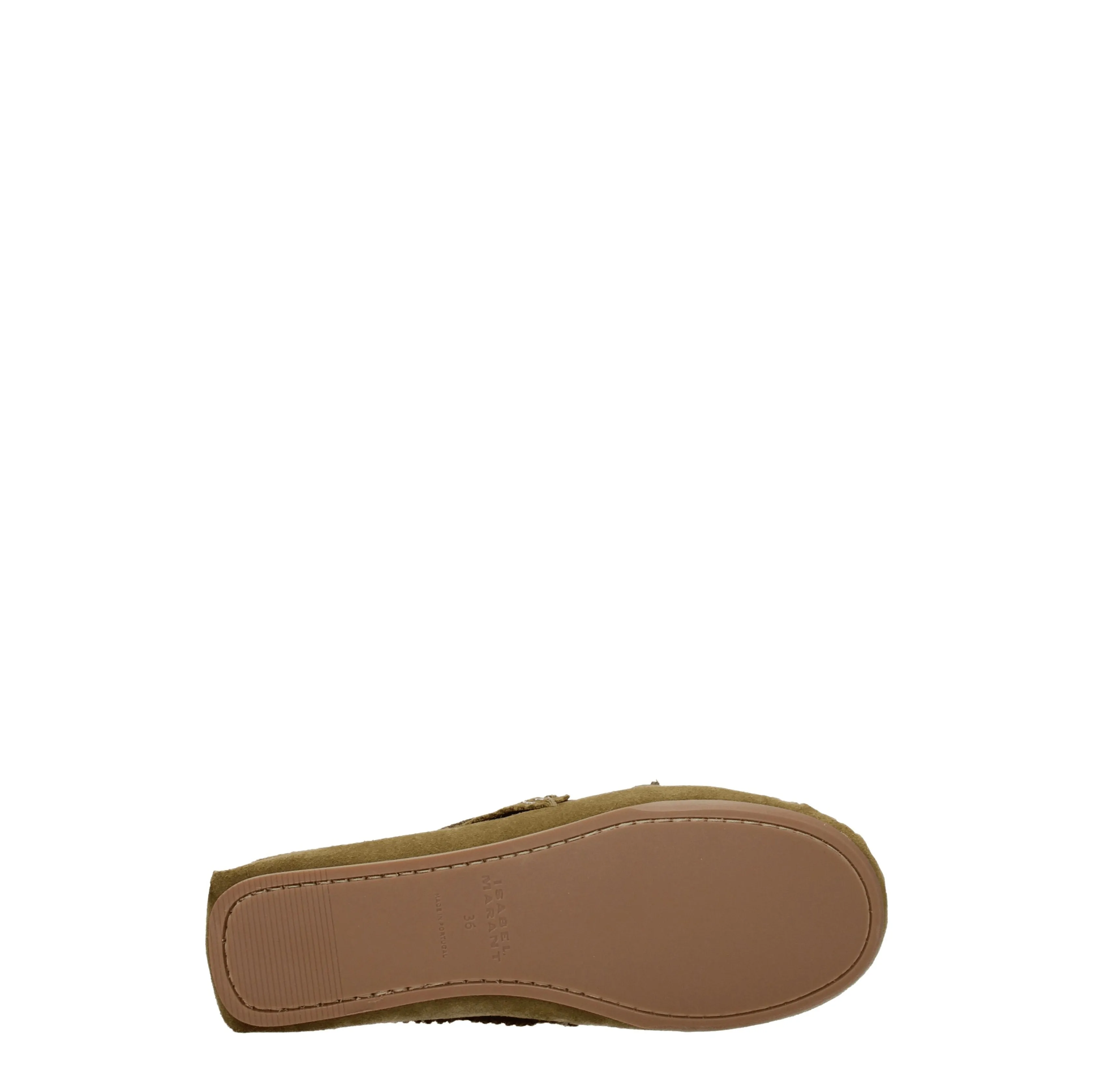 Isabel Marant Mocassini Donna Camoscio Verde