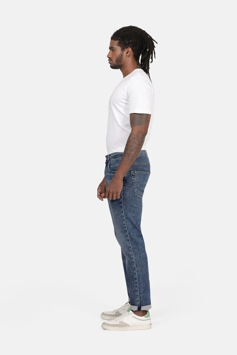 Jeans 502 affusolati L32 uomo Denim