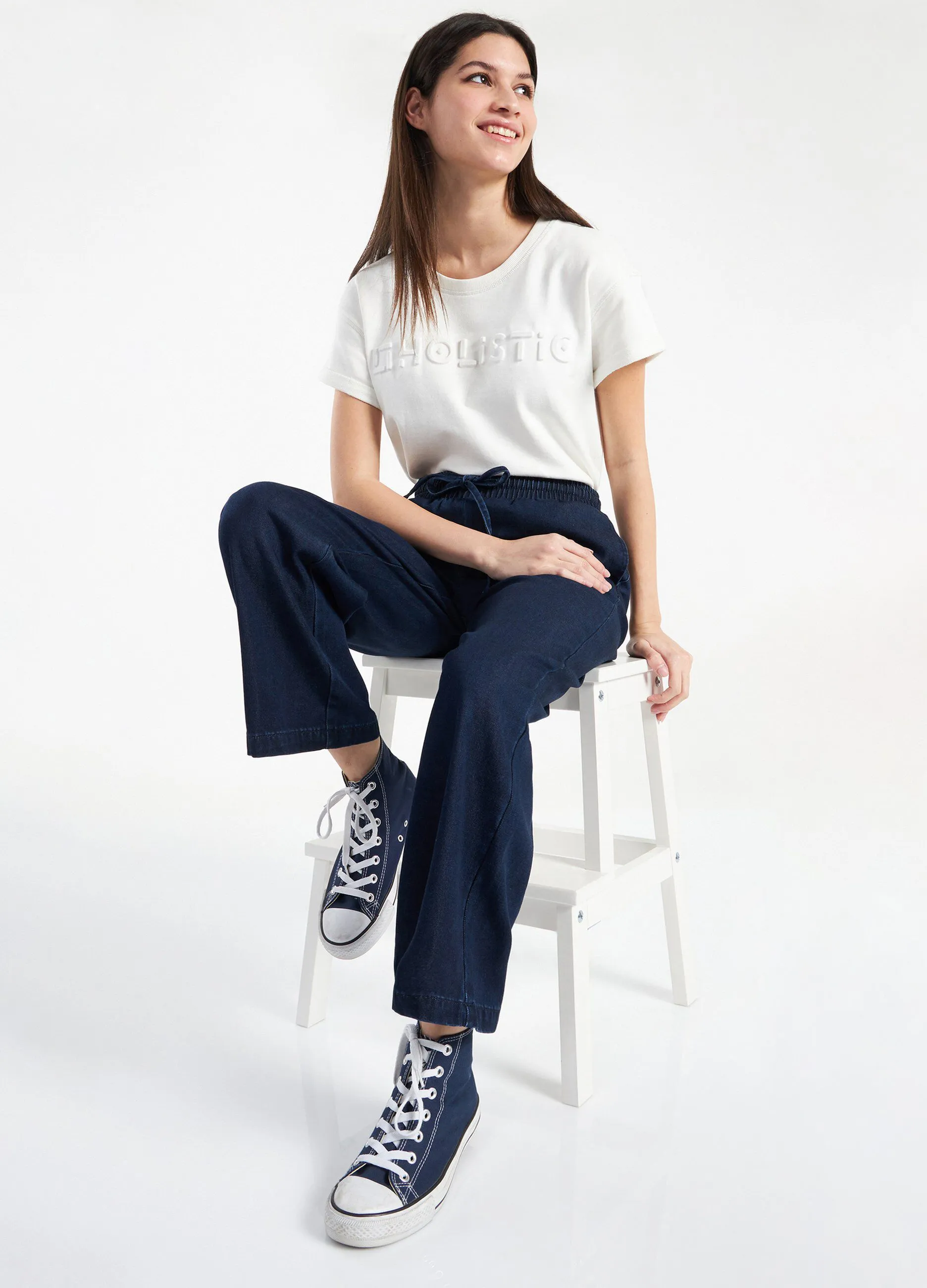 Jeans Holistic wide leg donna