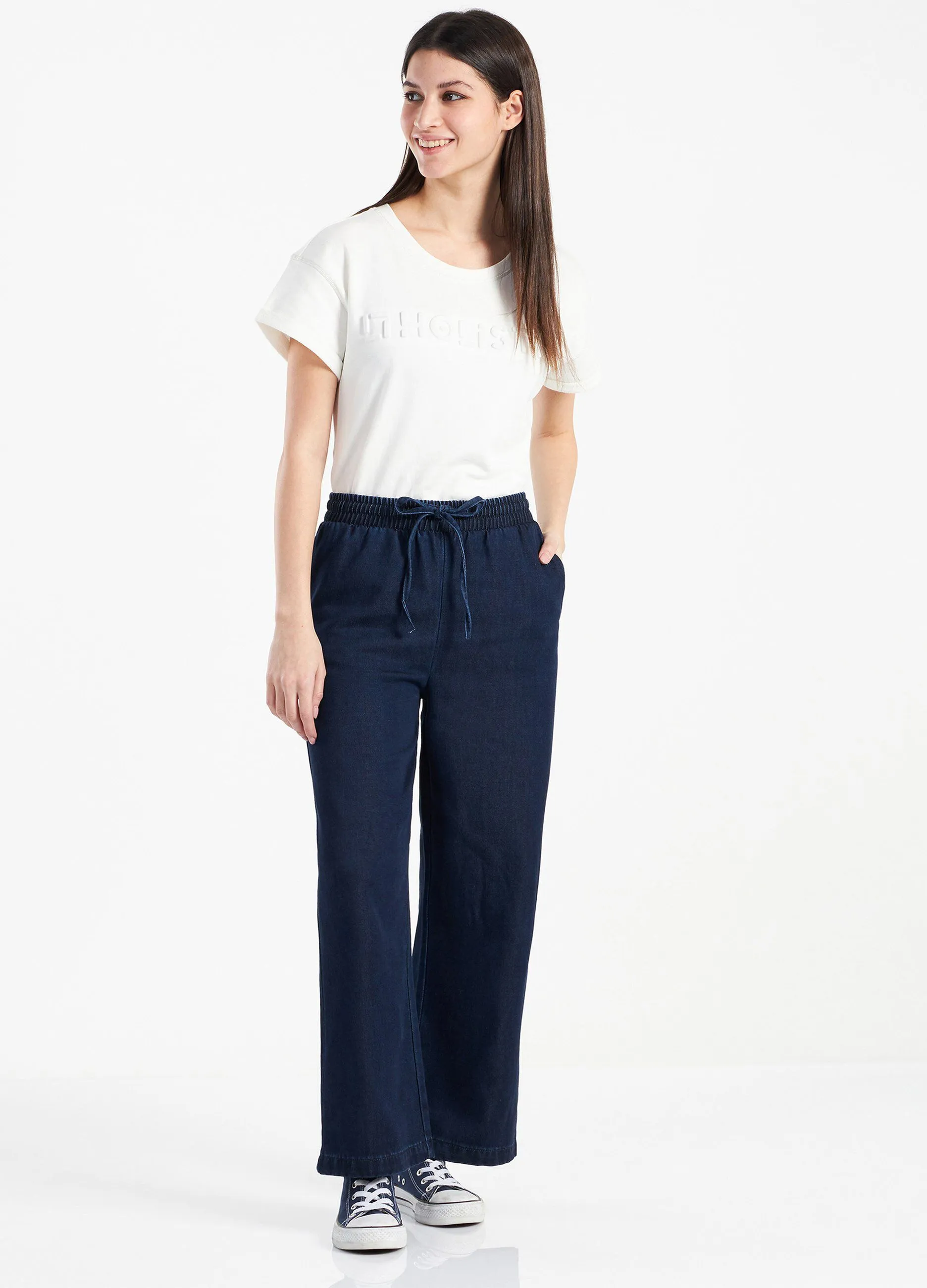 Jeans Holistic wide leg donna