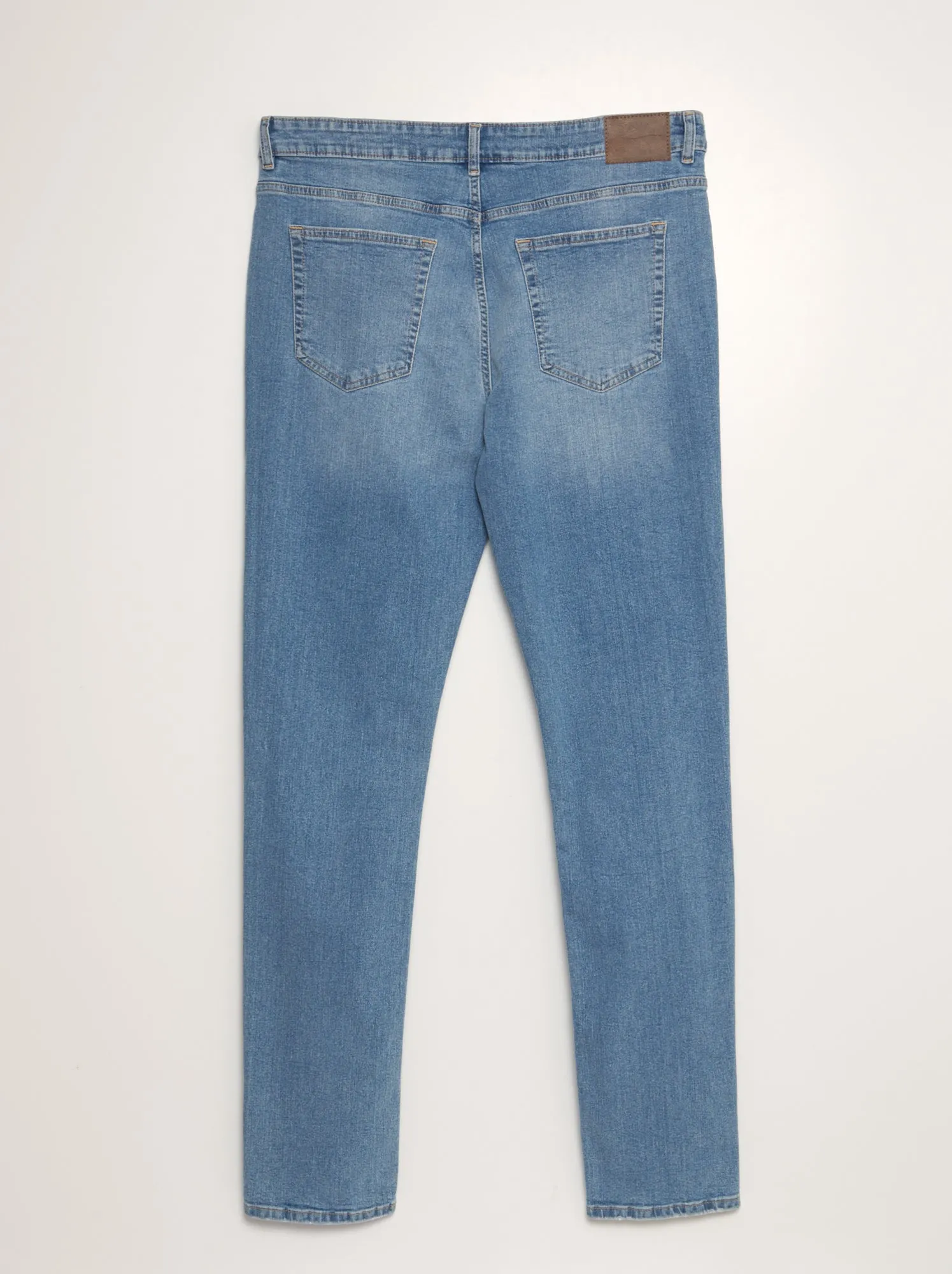 Jeans slim fit in cotone stretch - L38 - BLU