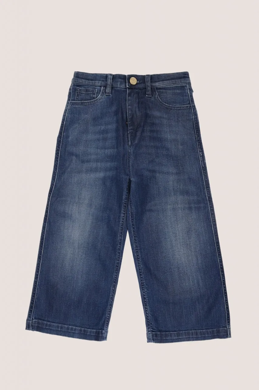 Jeans wide leg Blu