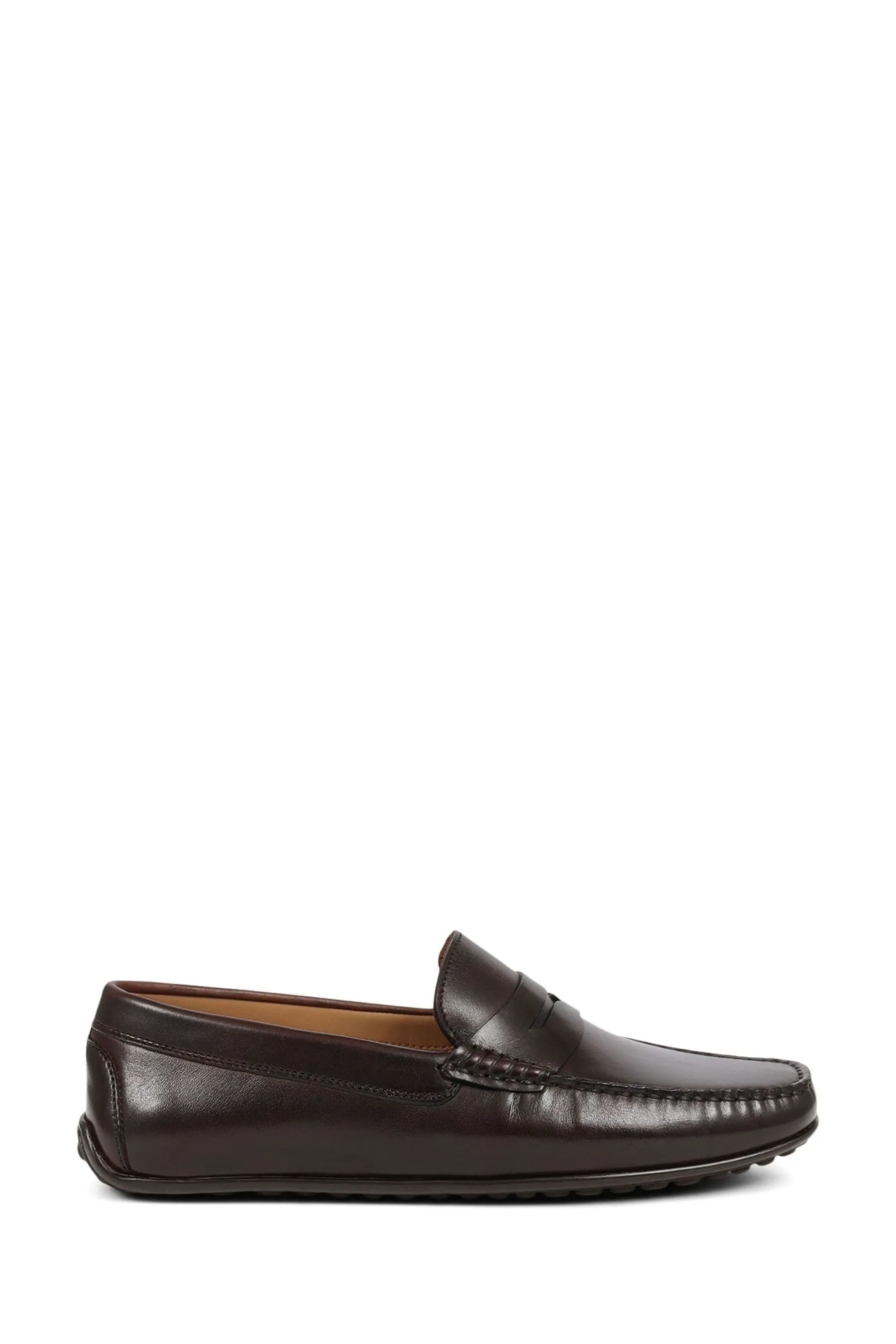 Jones Bootmaker - Paterson - Marrone in pelle - Mocassini