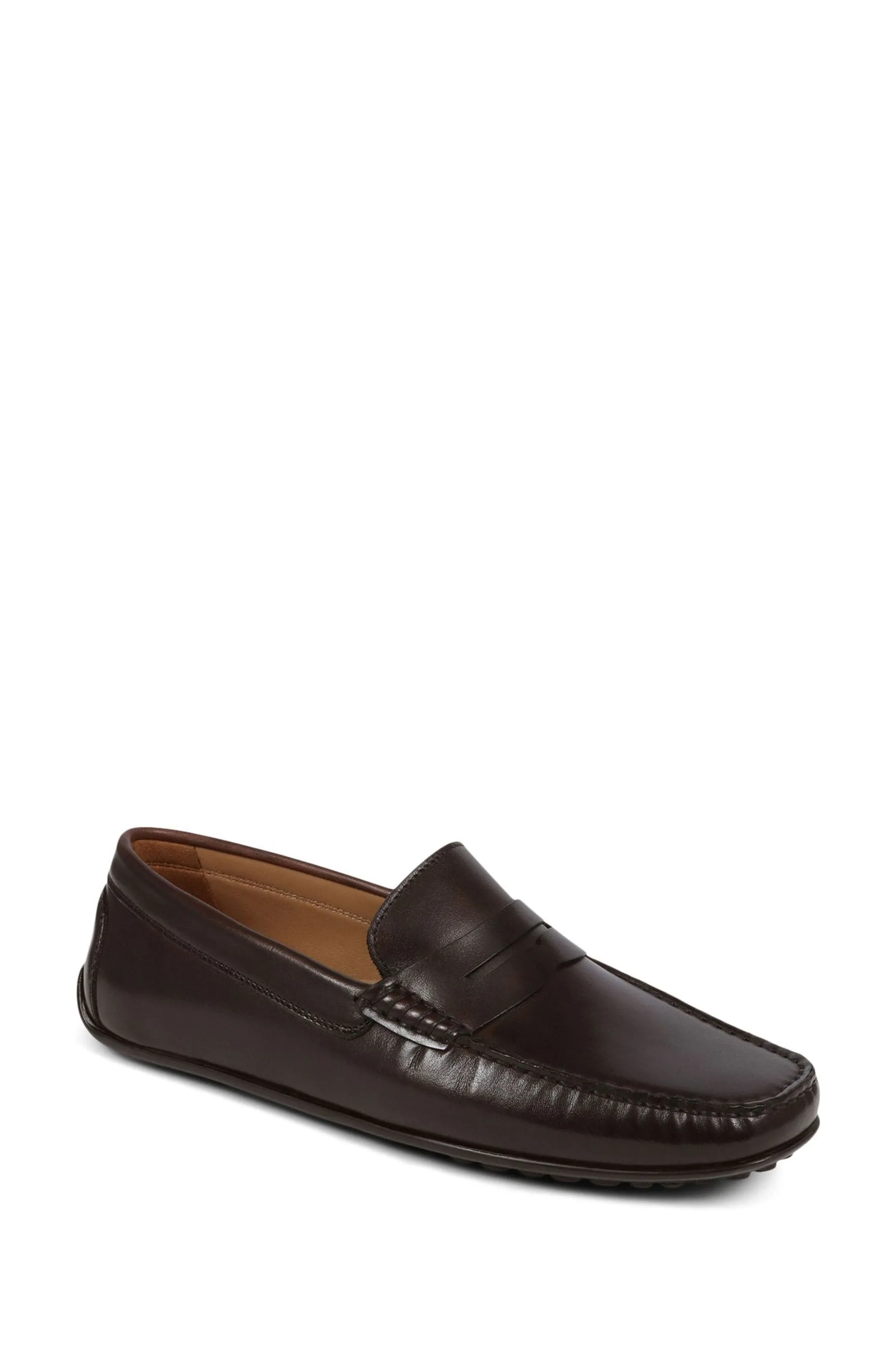 Jones Bootmaker - Paterson - Marrone in pelle - Mocassini