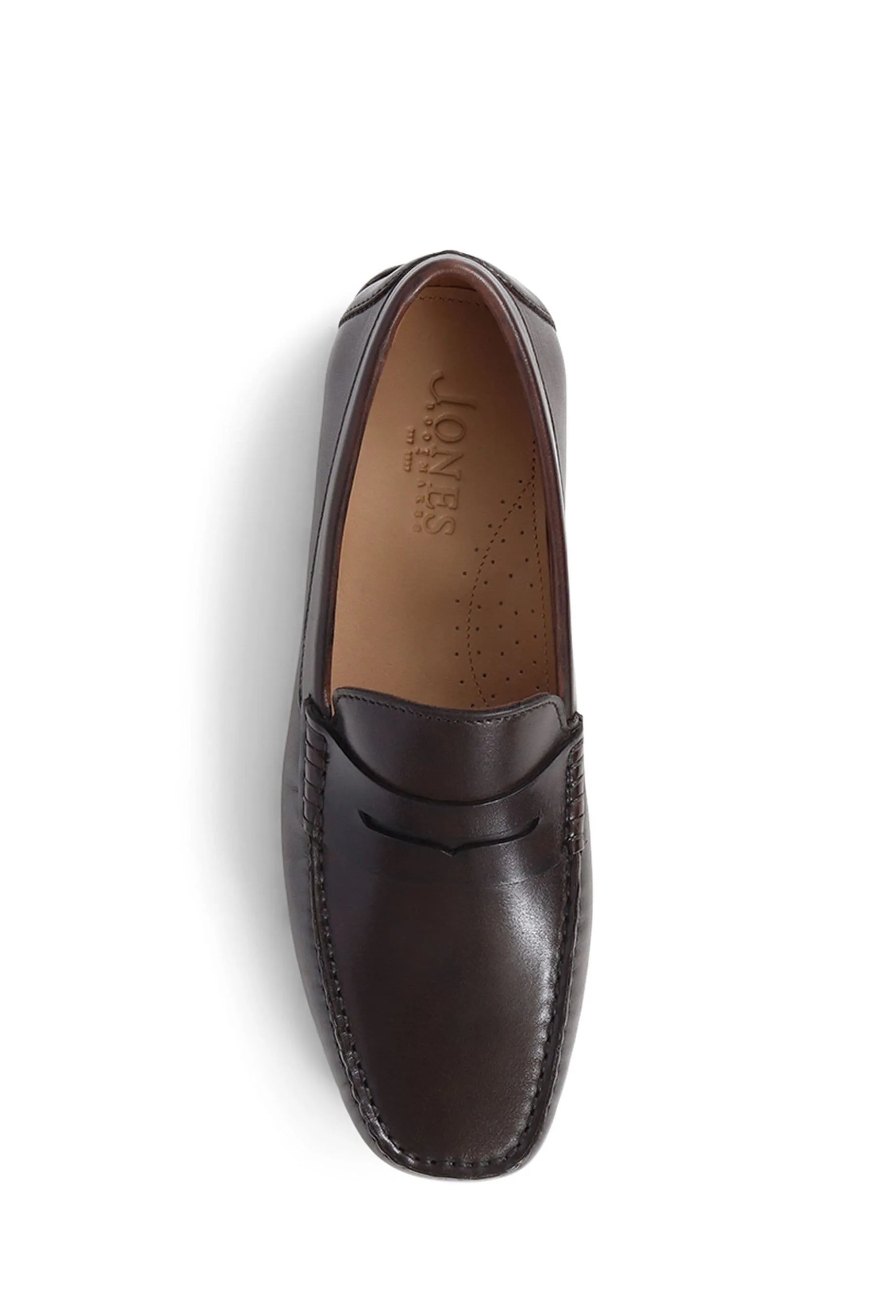 Jones Bootmaker - Paterson - Marrone in pelle - Mocassini