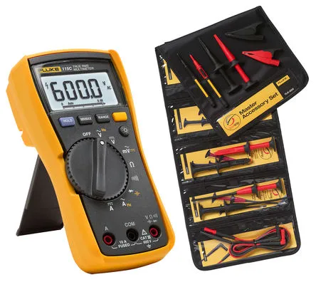 Kit multimetri Fluke 115, Cert. LAT