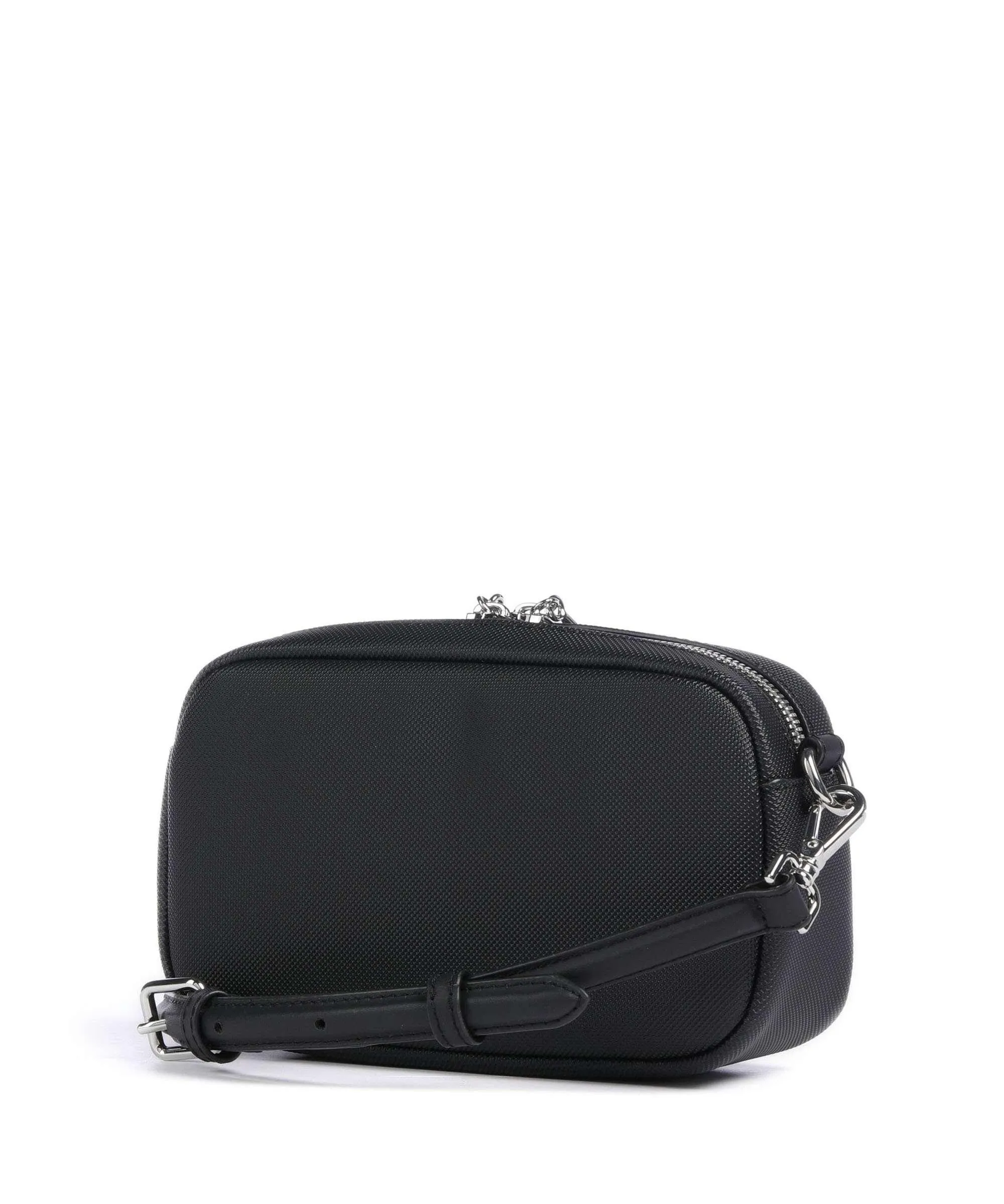  Lacoste Daily City Borsa a tracolla plastica nero  
