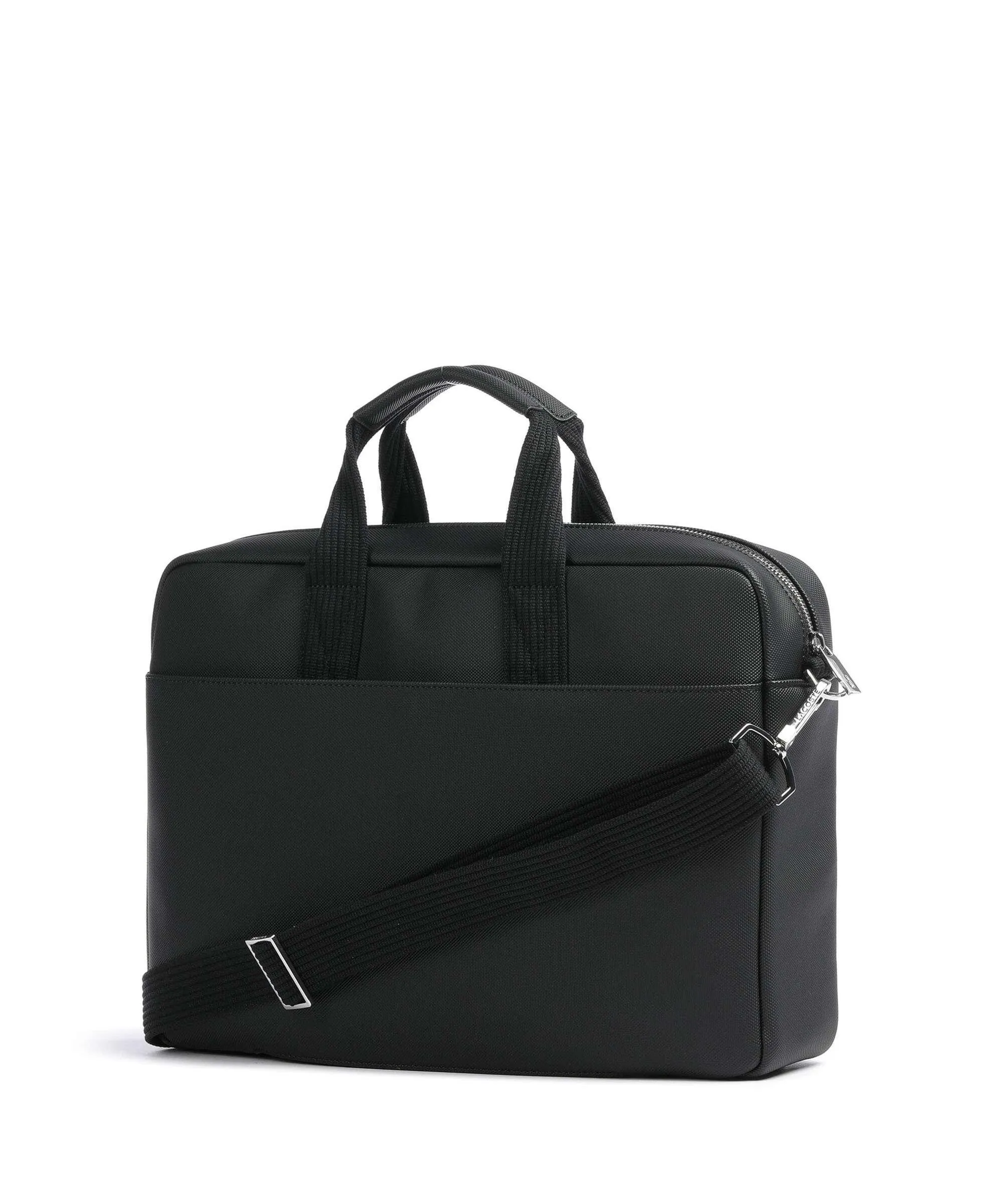  Lacoste Mens Classic Cartella 15″ poliuretano nero  