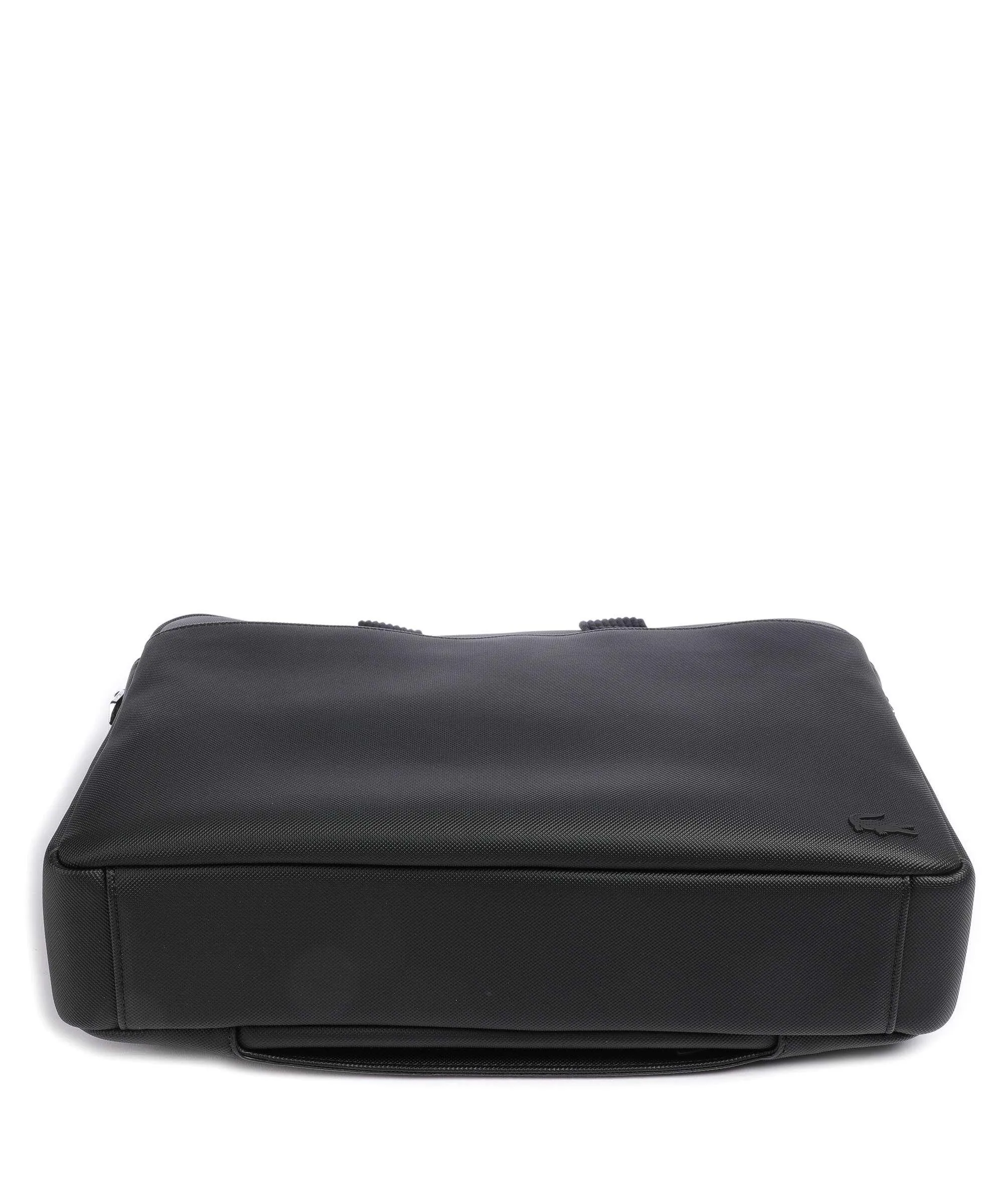  Lacoste Mens Classic Cartella 15″ poliuretano nero  
