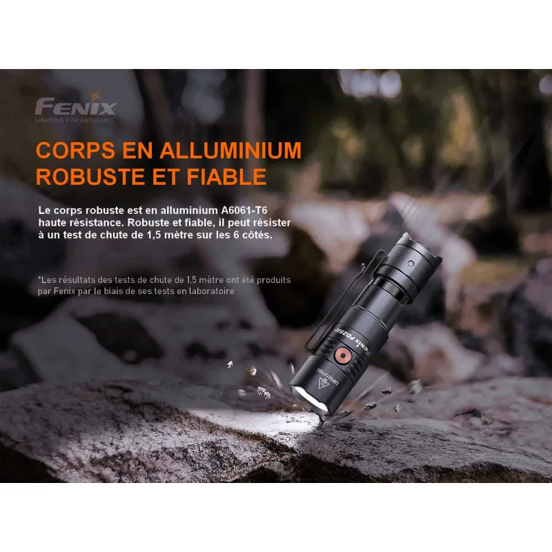 Lampe torche 800 lumens LED PD25R