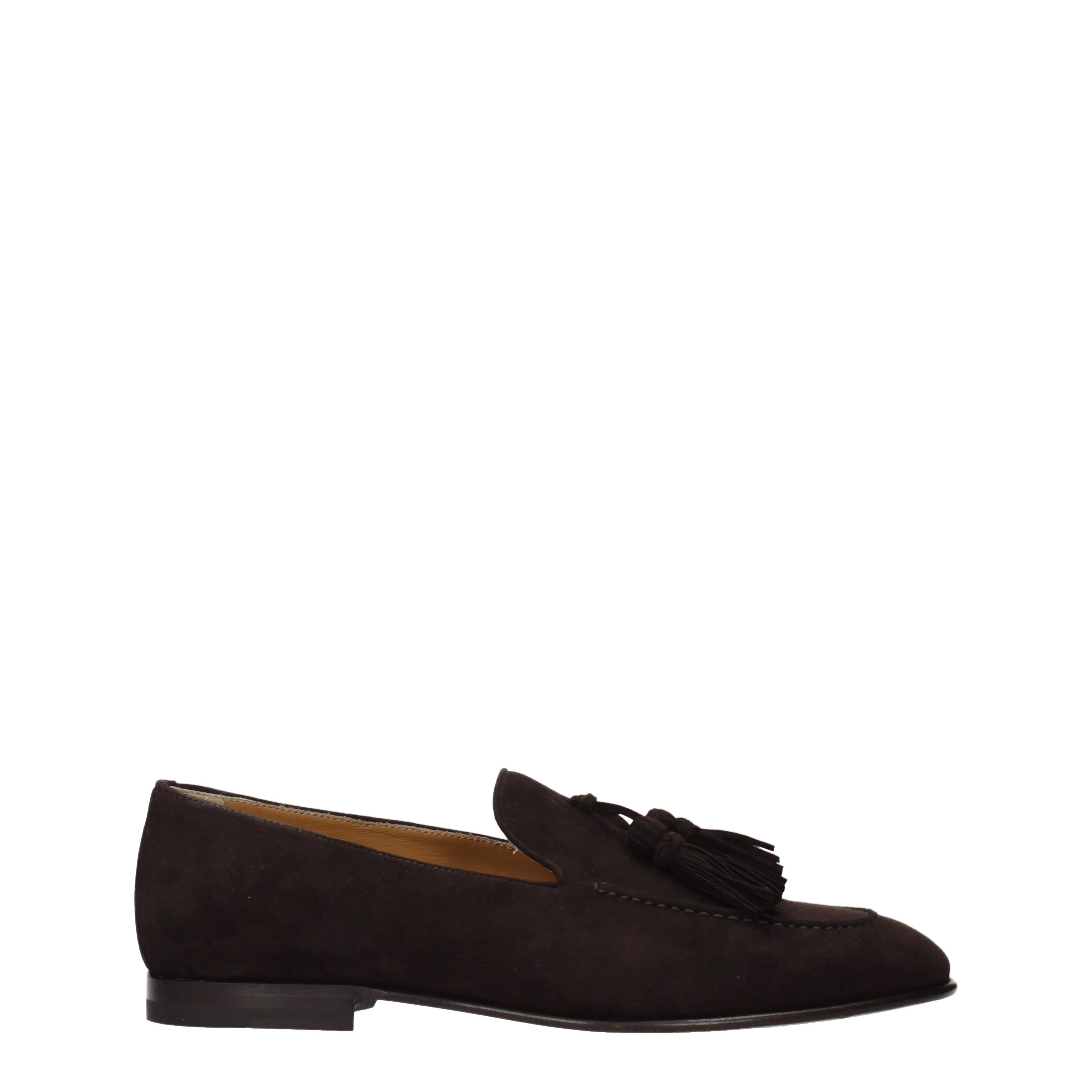 Lardini Mocassini Uomo Camoscio Marrone/Talpa