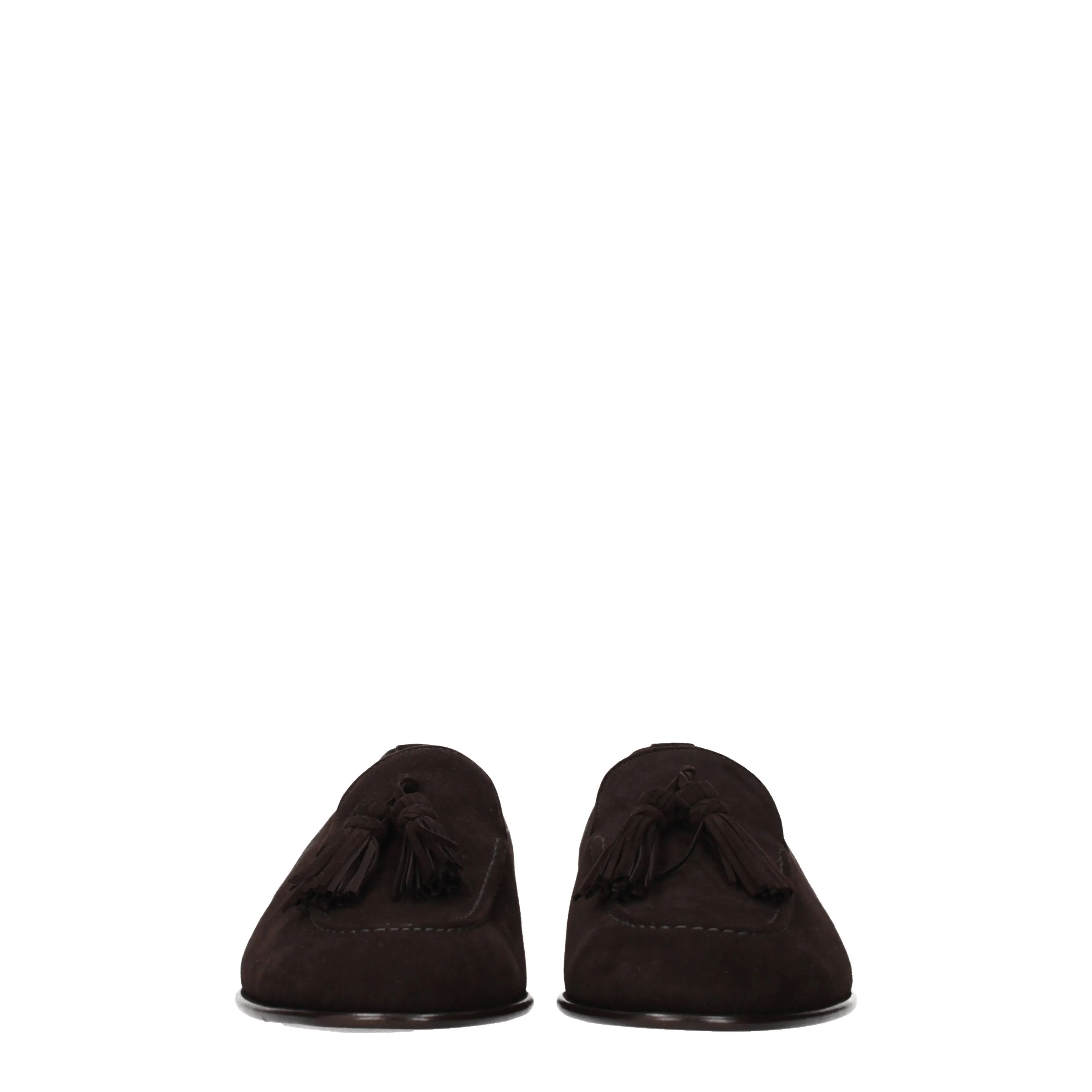 Lardini Mocassini Uomo Camoscio Marrone/Talpa