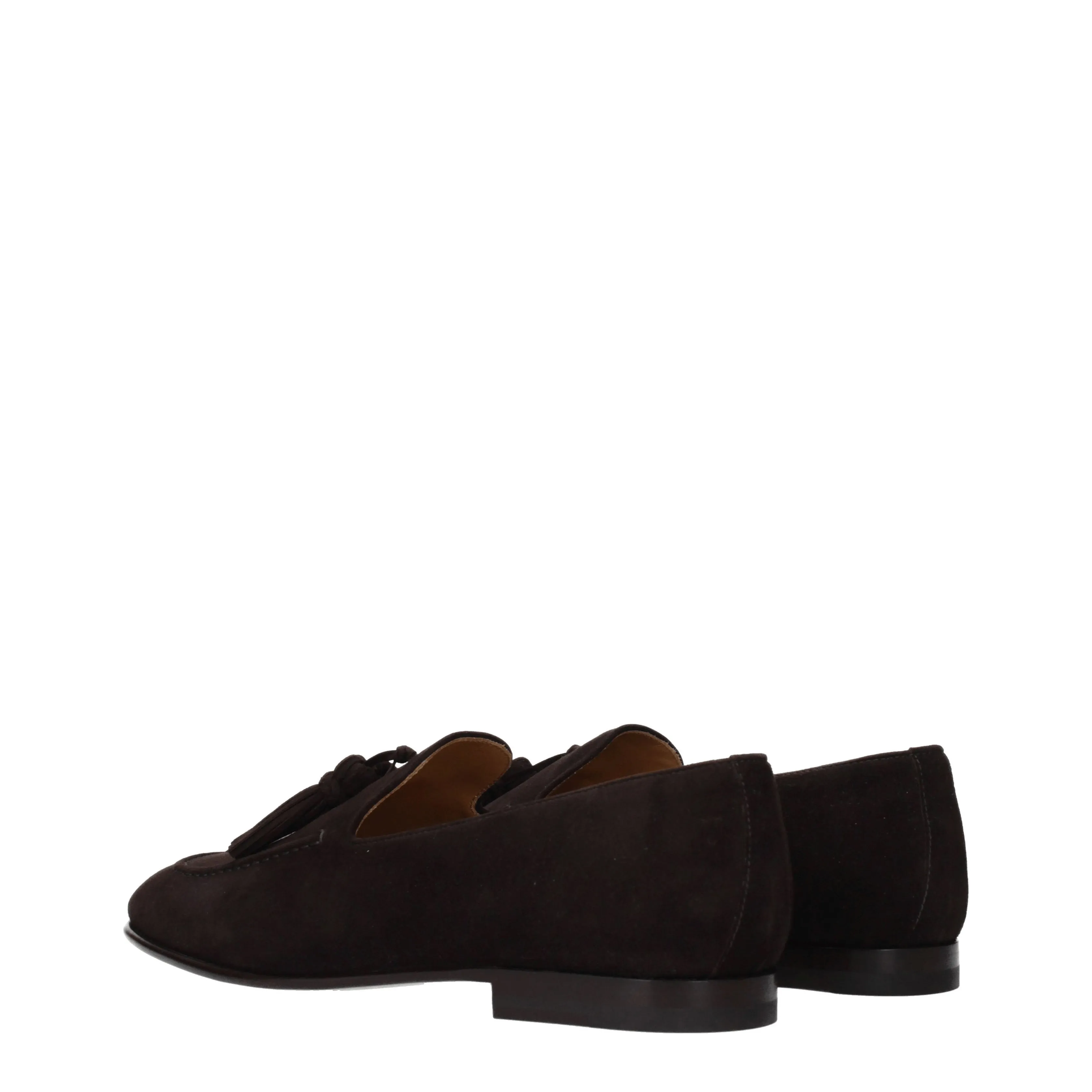 Lardini Mocassini Uomo Camoscio Marrone/Talpa