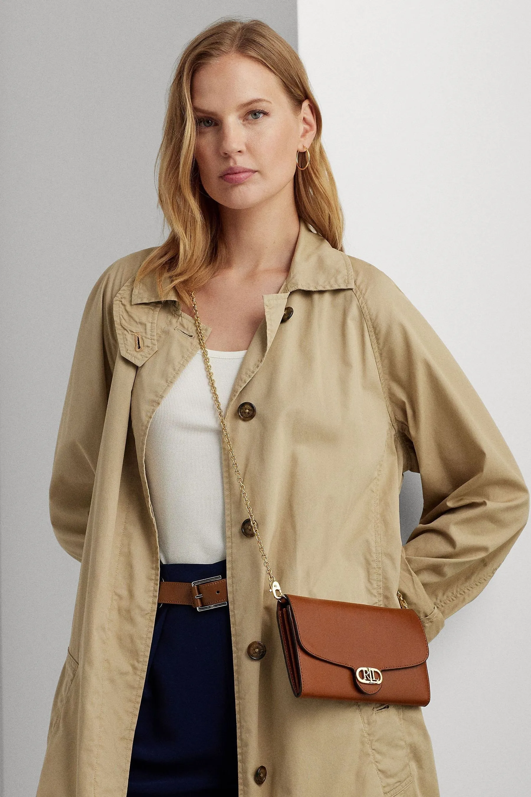 Lauren Ralph Lauren Adair - Borsa a tracolla in pelle    