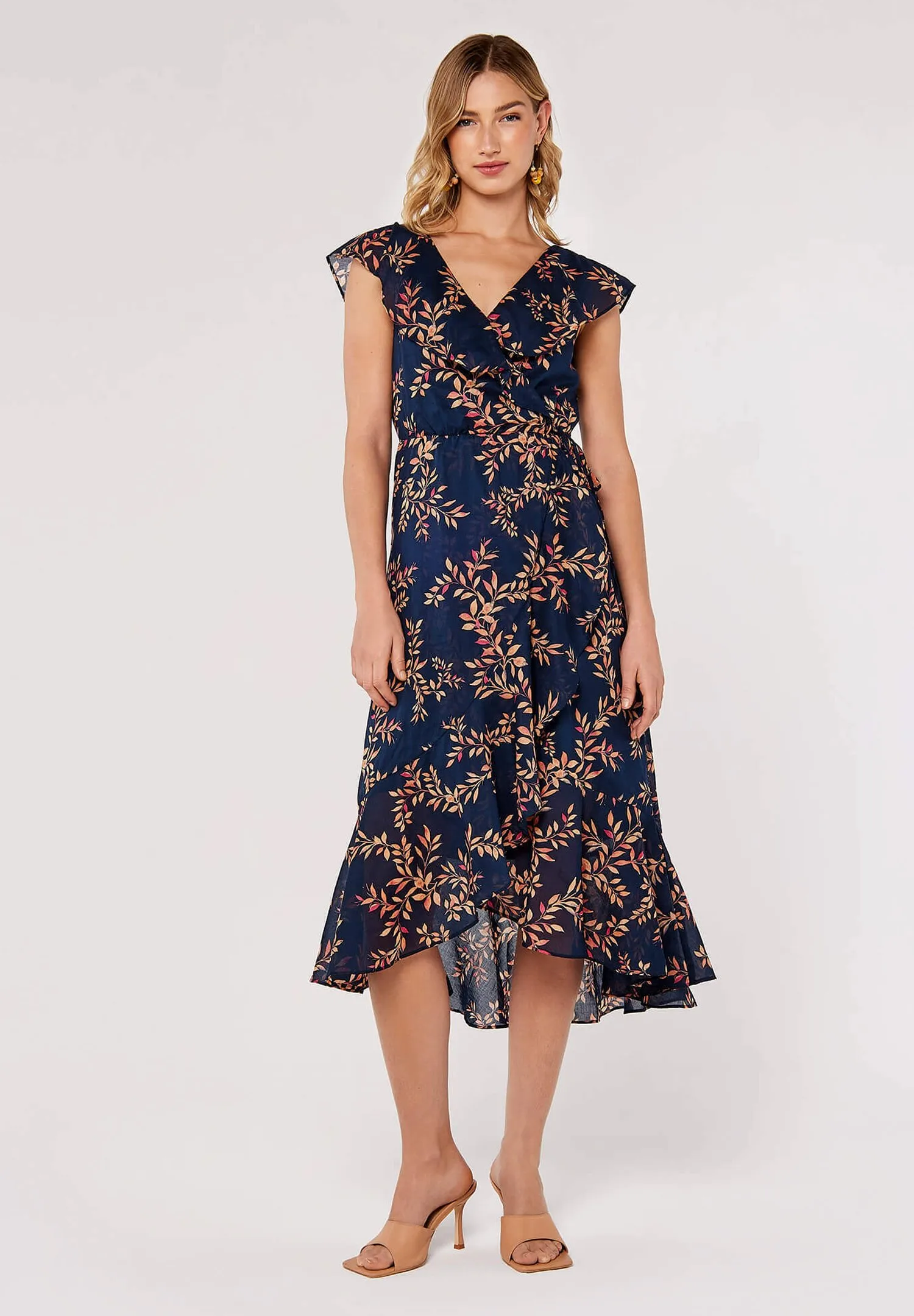 LEAF RUFFLE - Vestito estivo