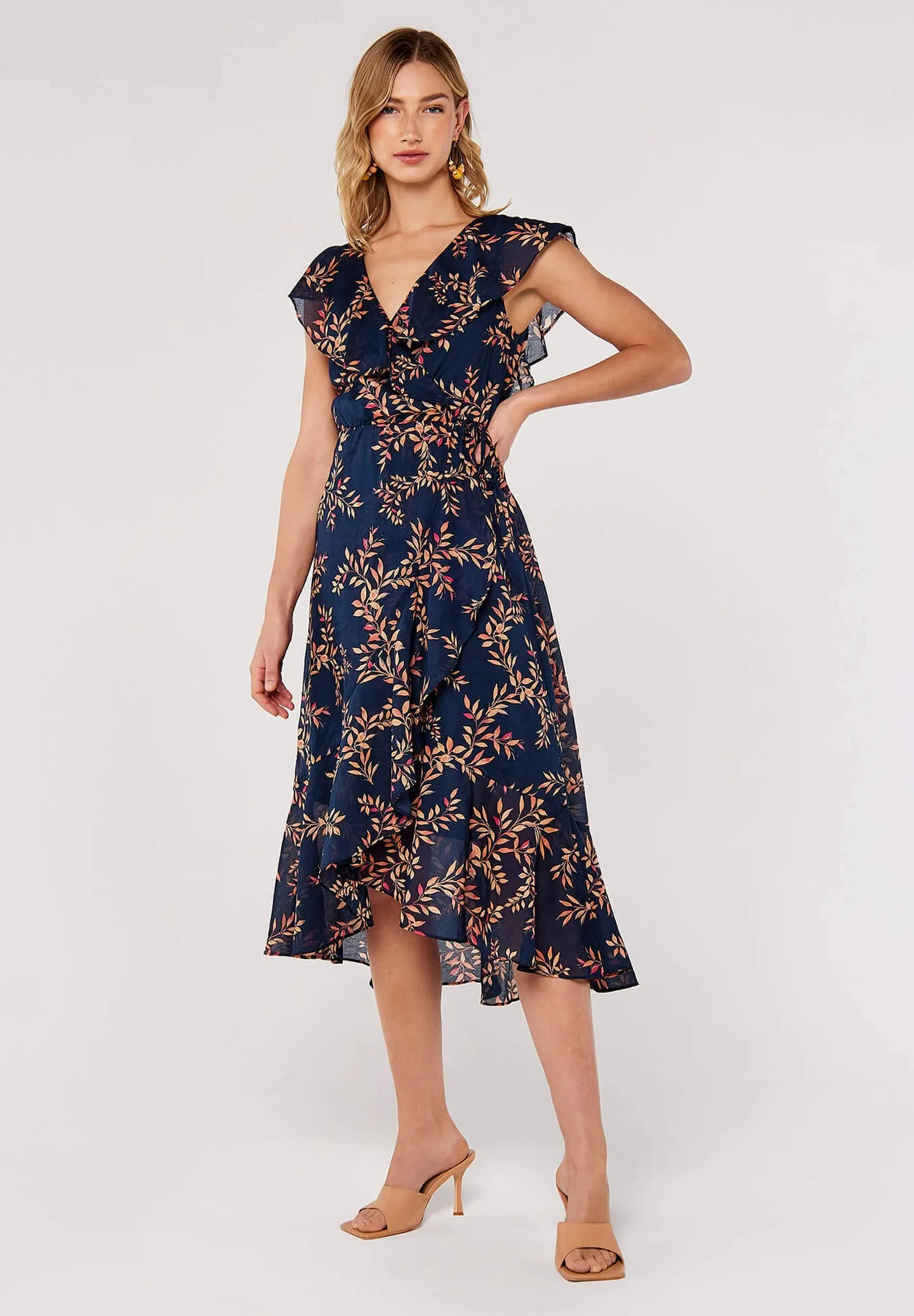 LEAF RUFFLE - Vestito estivo