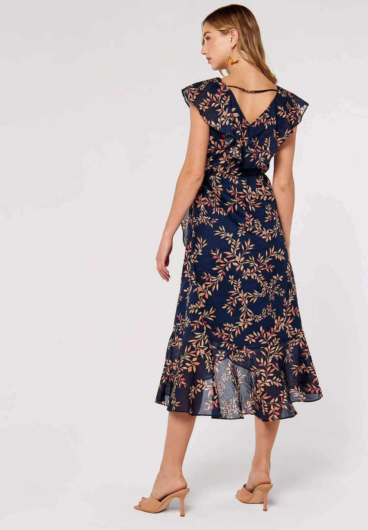 LEAF RUFFLE - Vestito estivo