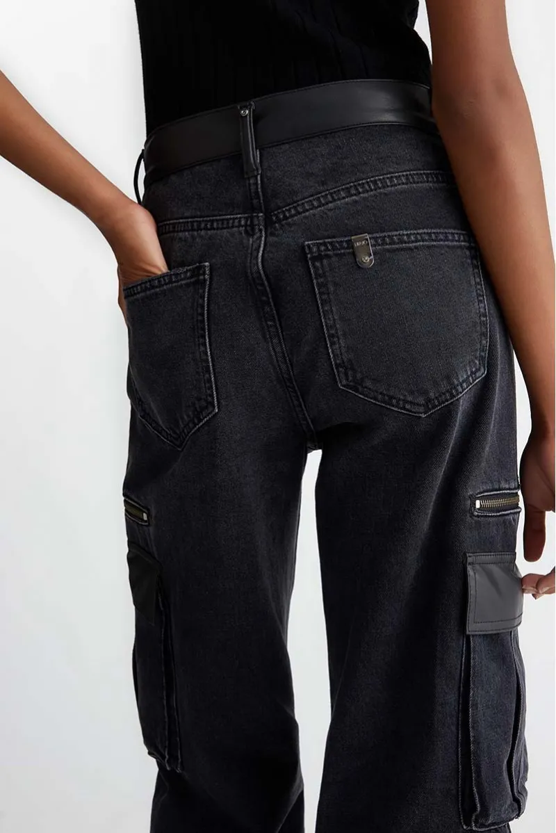 LIU JO PANTALONE CARGO JEANSERIA
