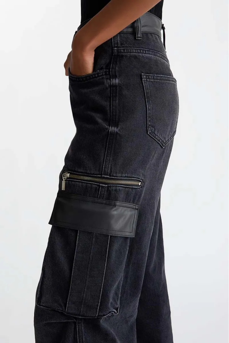 LIU JO PANTALONE CARGO JEANSERIA