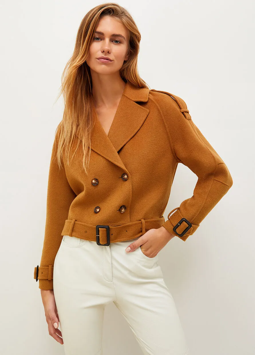 Liu Jo Wool Blend Bike Jacket / Beige