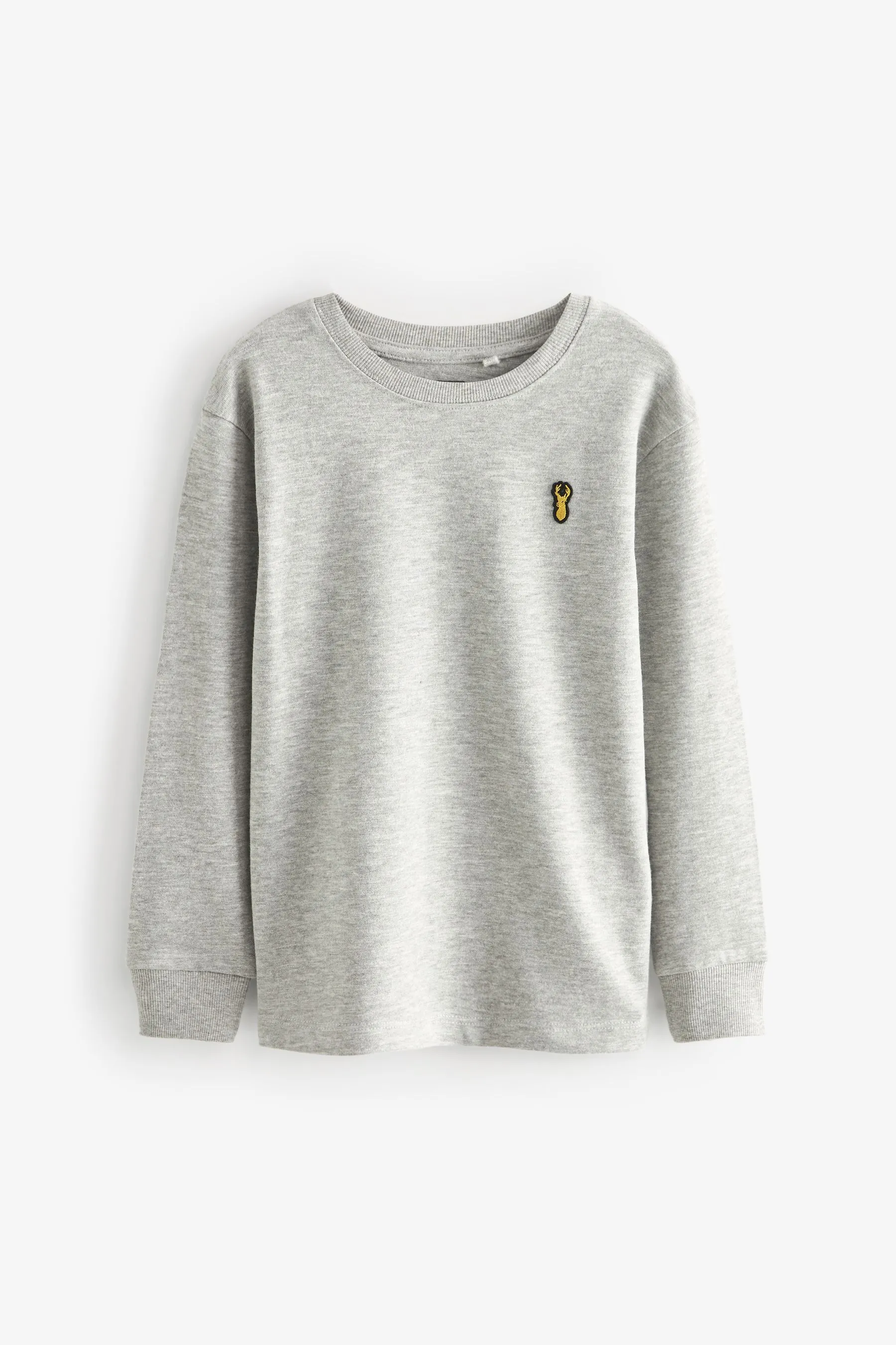 Long Sleeve Cosy 100% Cotton T-Shirts 4 Pack (3-16yrs)    
