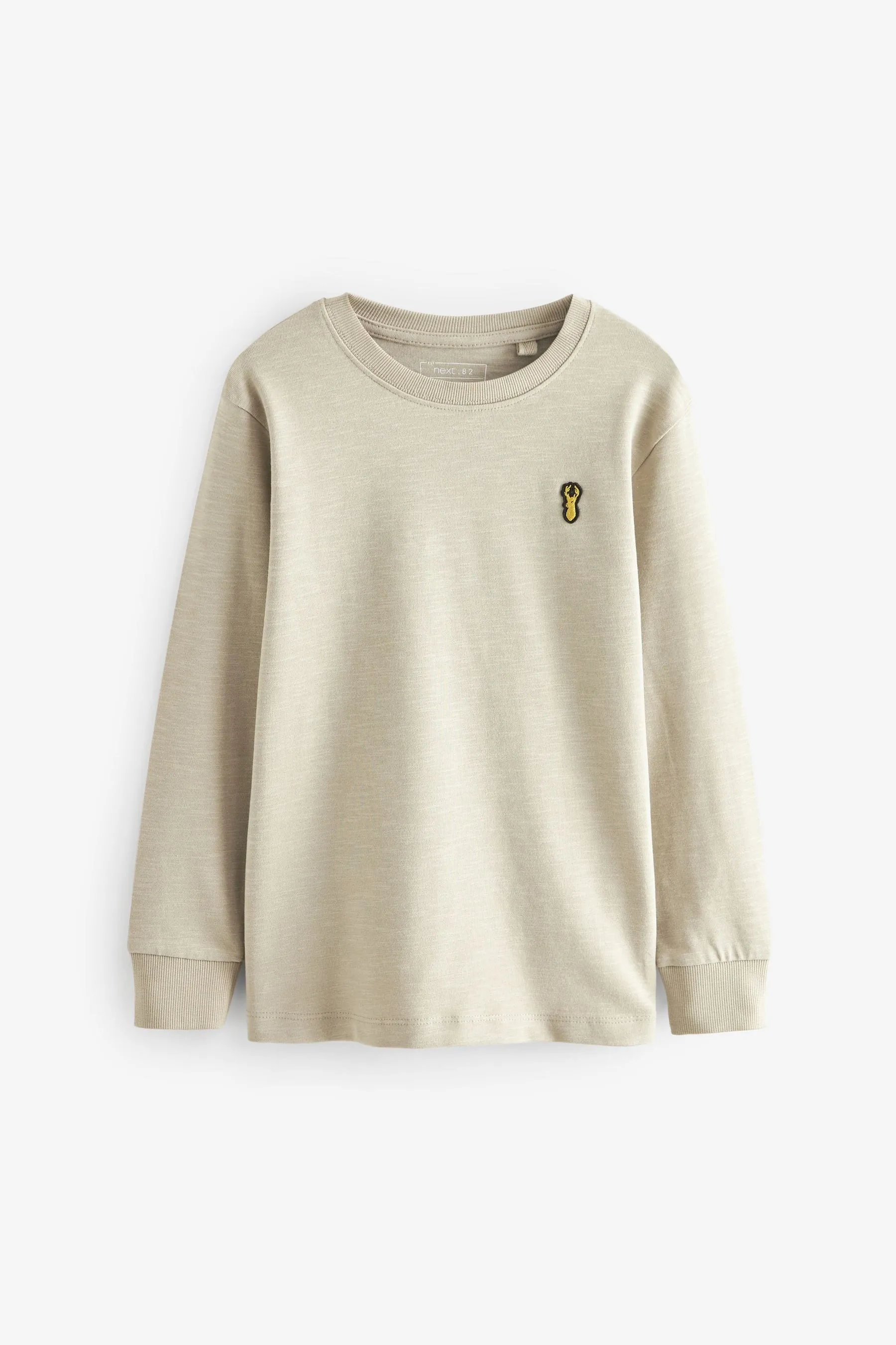 Long Sleeve Cosy 100% Cotton T-Shirts 4 Pack (3-16yrs)    
