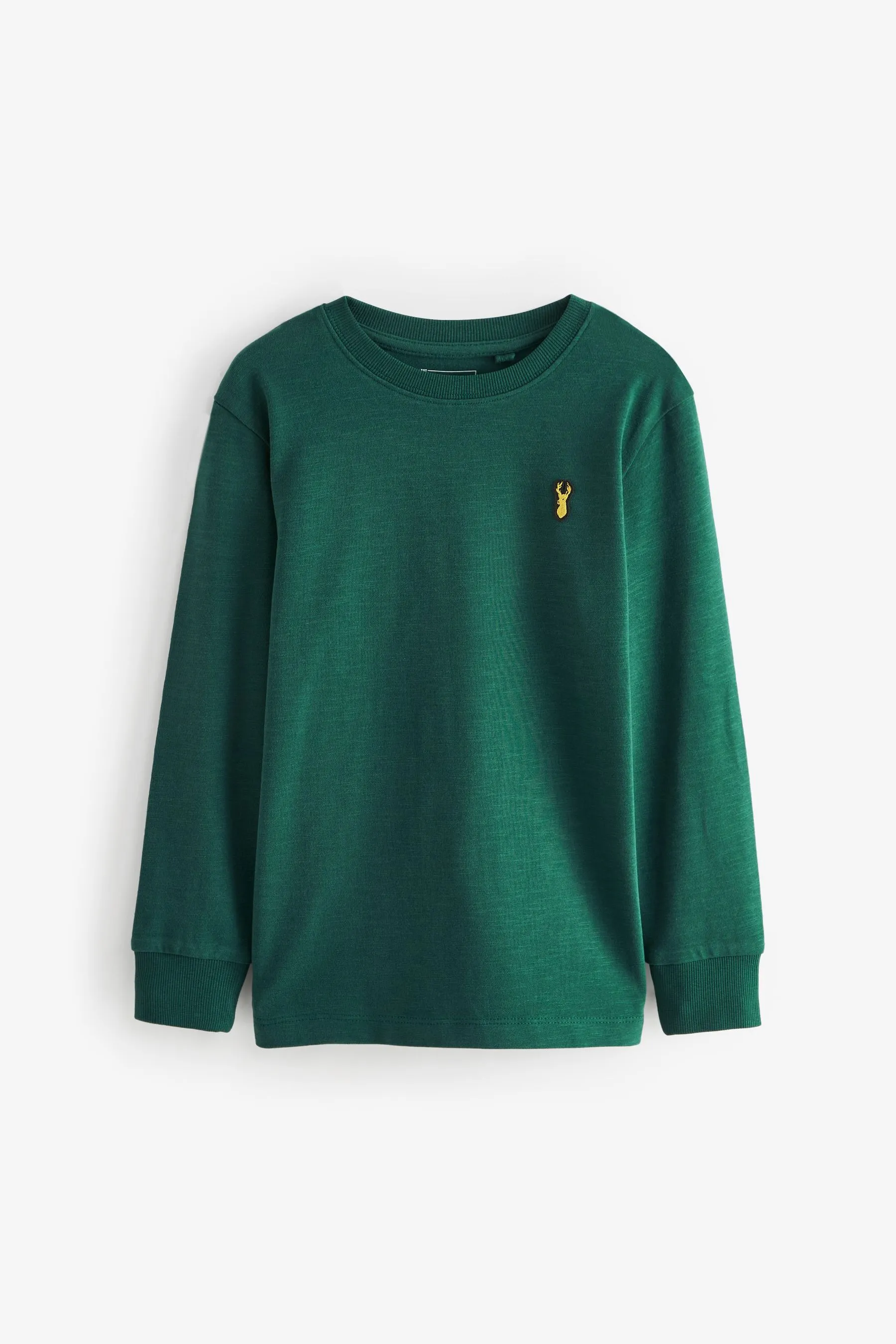 Long Sleeve Cosy 100% Cotton T-Shirts 4 Pack (3-16yrs)    