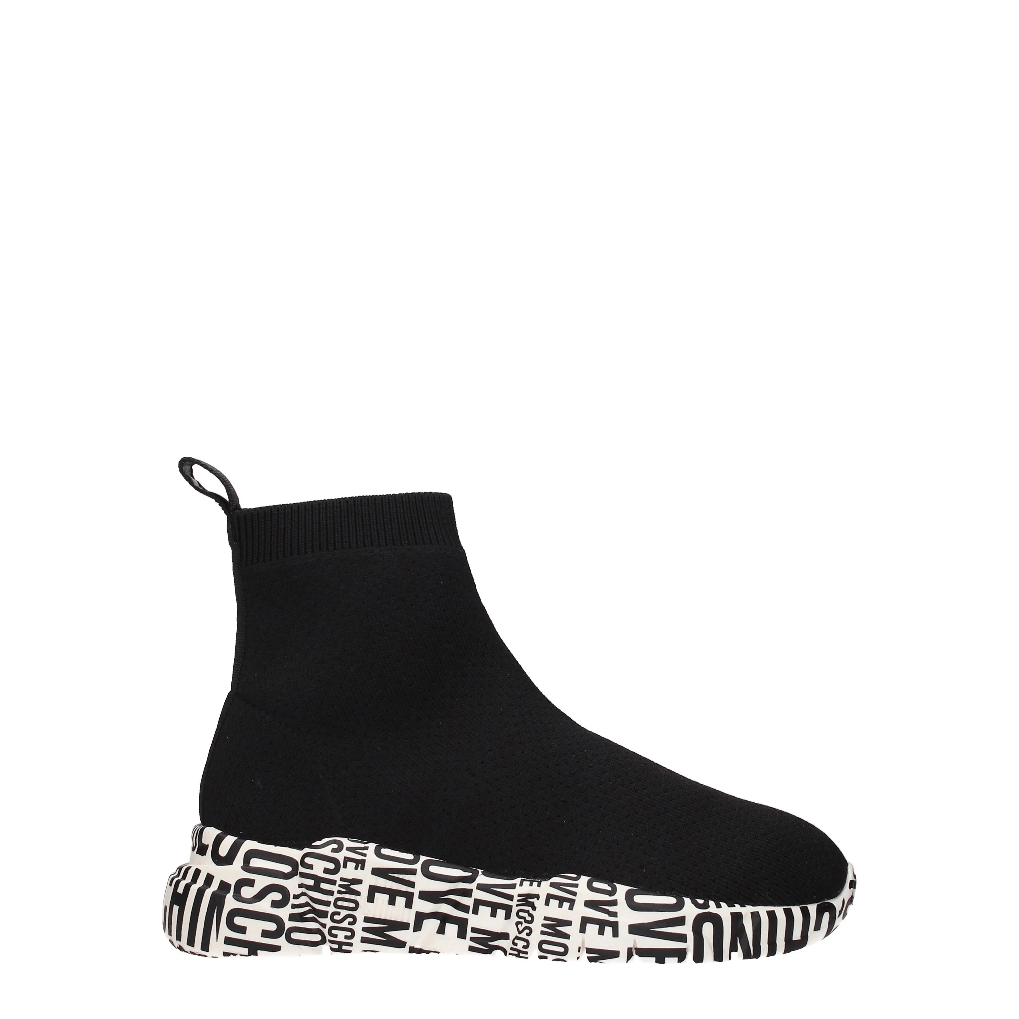 Love Moschino Sneakers Donna Tessuto Nero