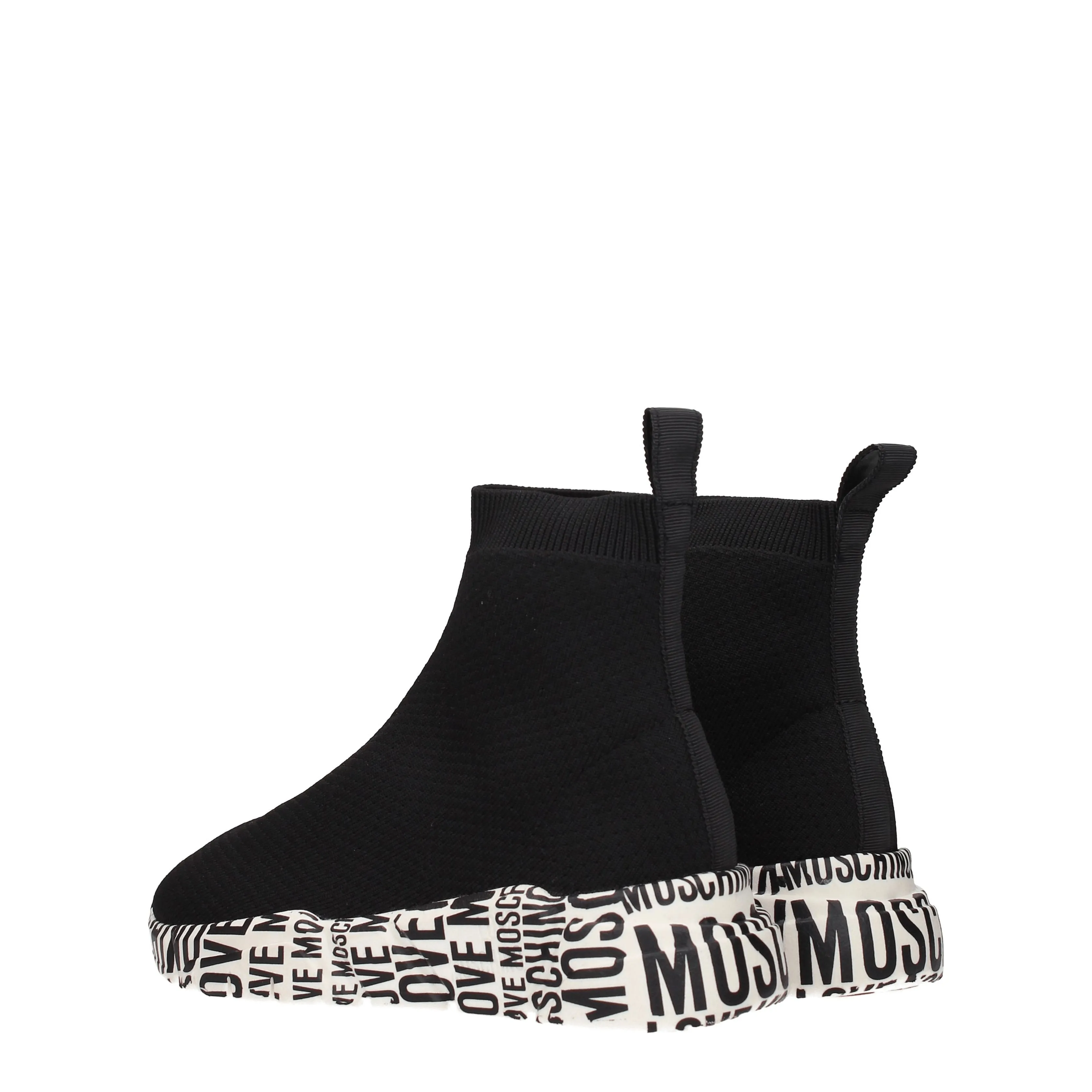 Love Moschino Sneakers Donna Tessuto Nero