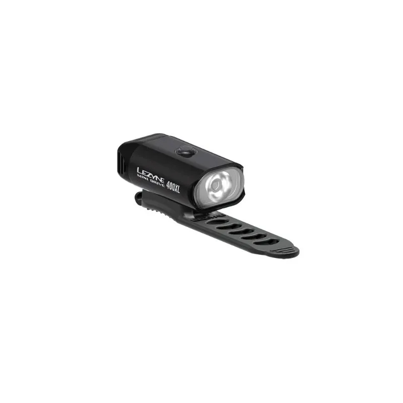 Luce per bicicletta (anteriore) Lezyne MINI DRIVE 400XL (BLK/HI GLOSS)