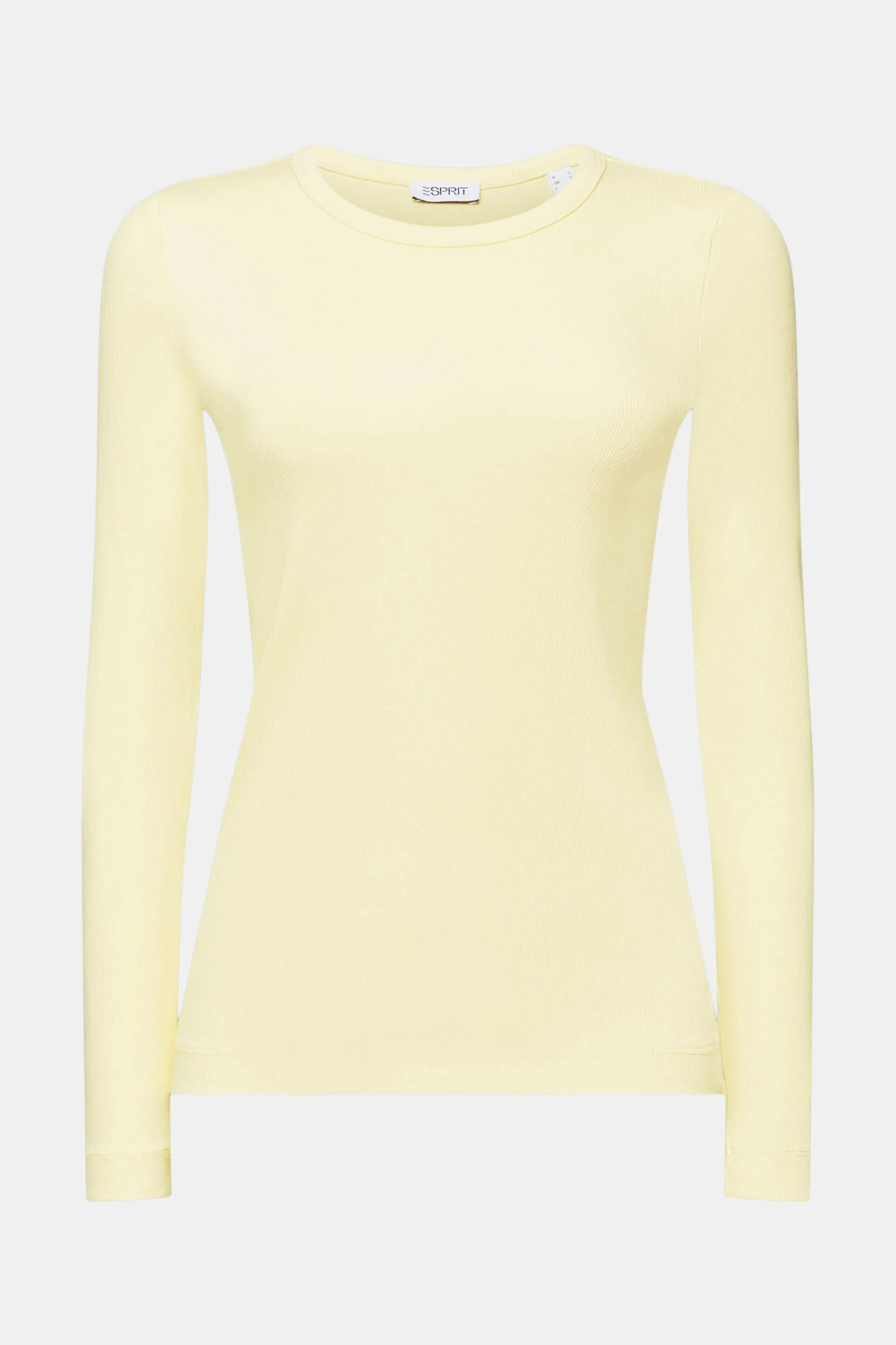 Maglia a girocollo a coste
