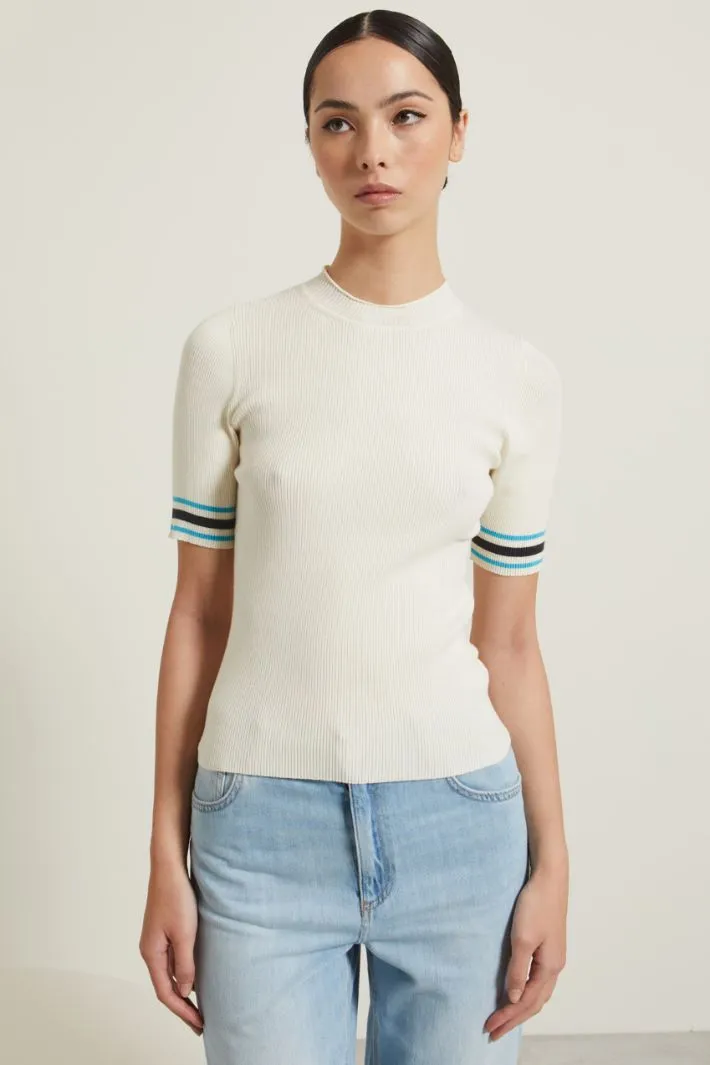 Maglia aderente a coste