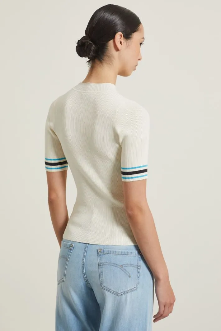 Maglia aderente a coste