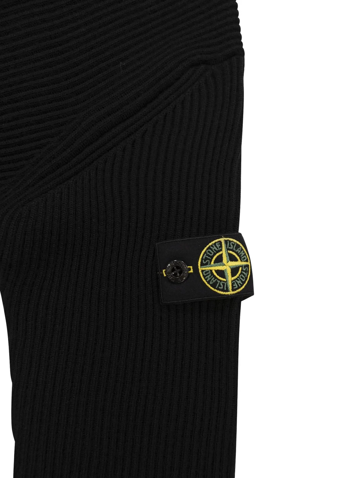 Maglia girocollo a coste