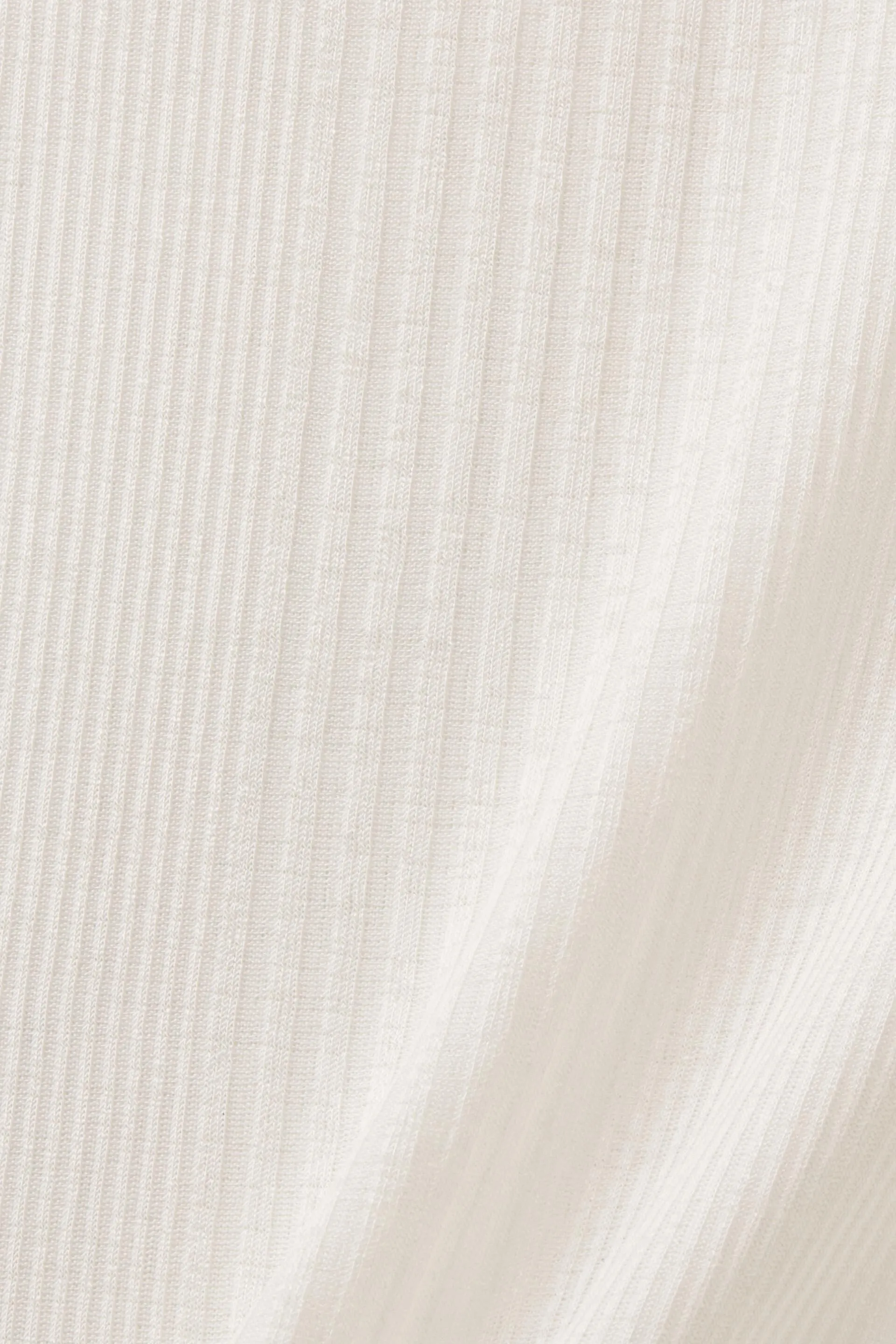 Maglia trasparente a coste
