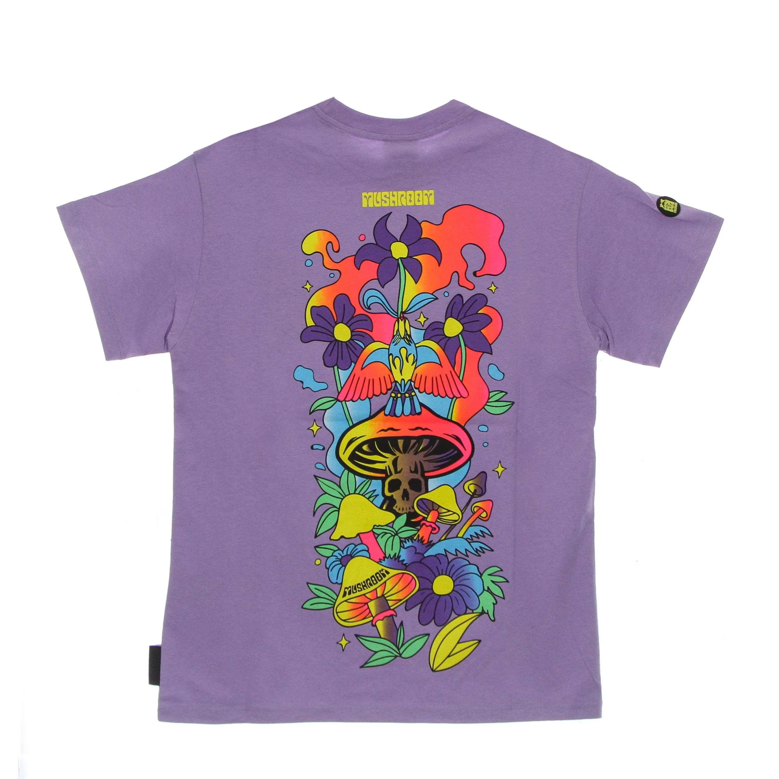 Maglietta Uomo Bird And Flowers Lilac