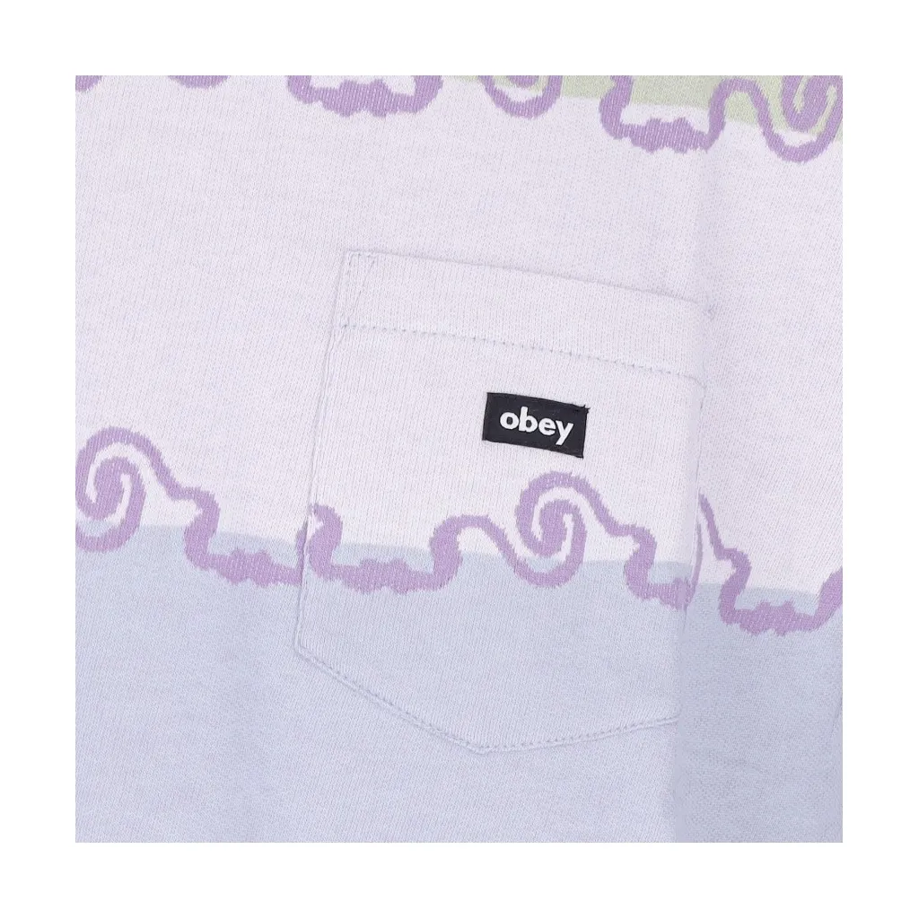 maglietta uomo receptor jacquard pocket tee OPAL MULTI