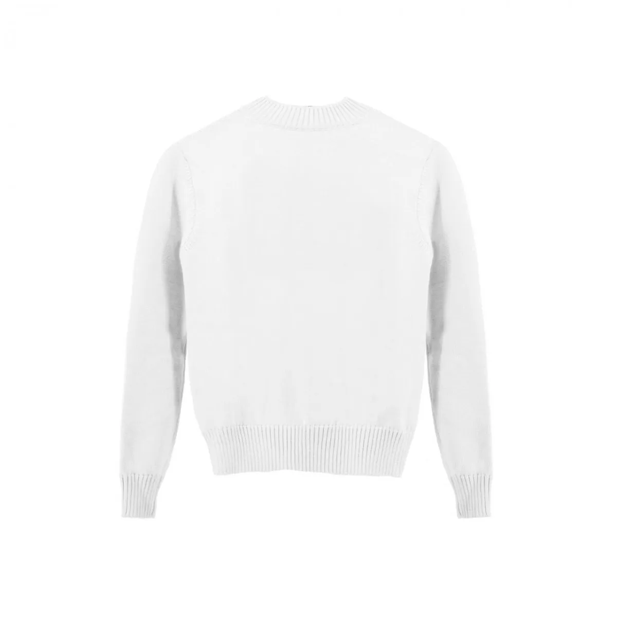Maglione A Maniche Lunghe, Bianco