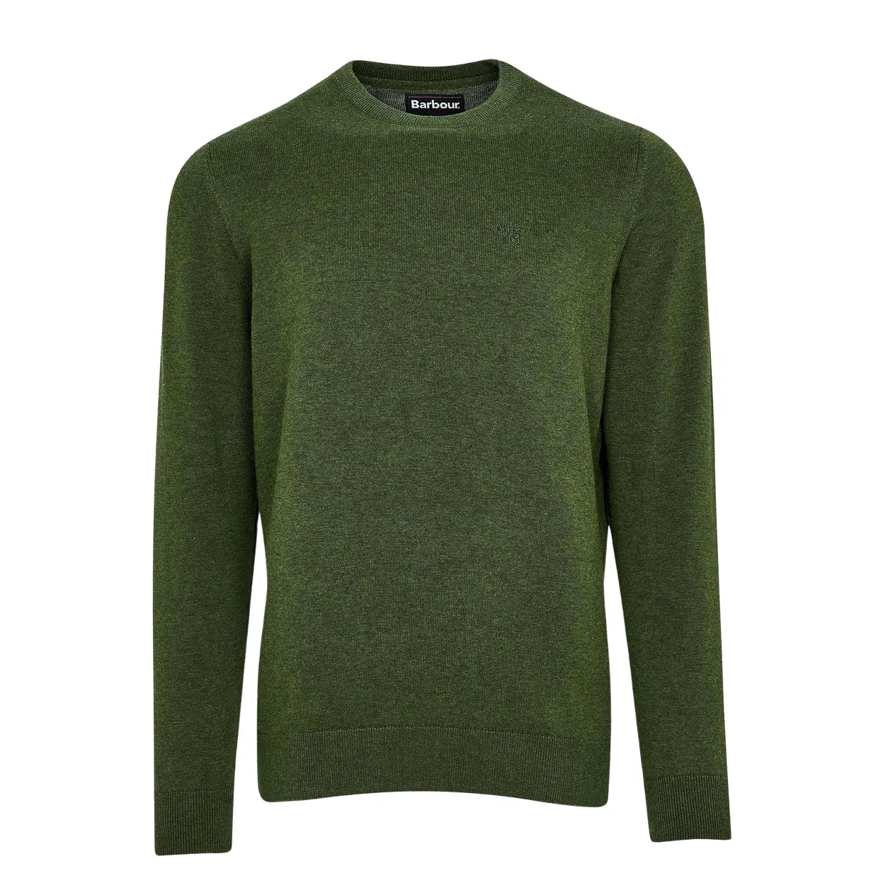 Maglione Barbour Cotone Pima Verde