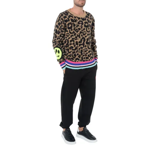 Maglione Barrow Jumper Tannin leopardato