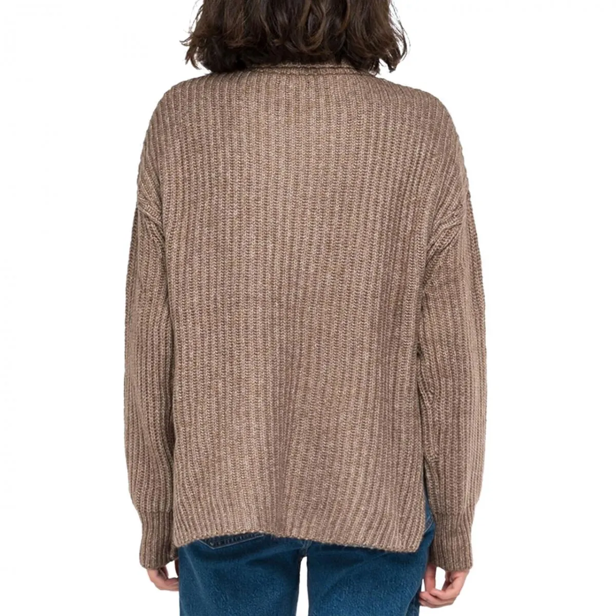 Maglione Con Collo Alto, Verde