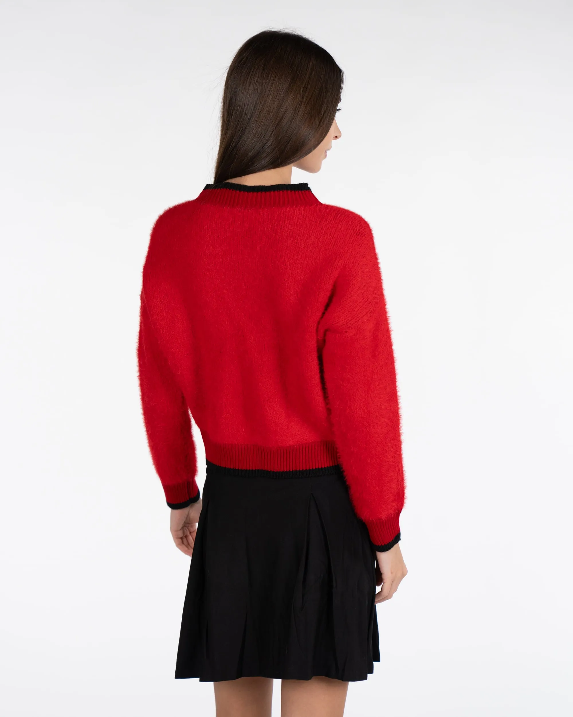 Maglione con scritta 