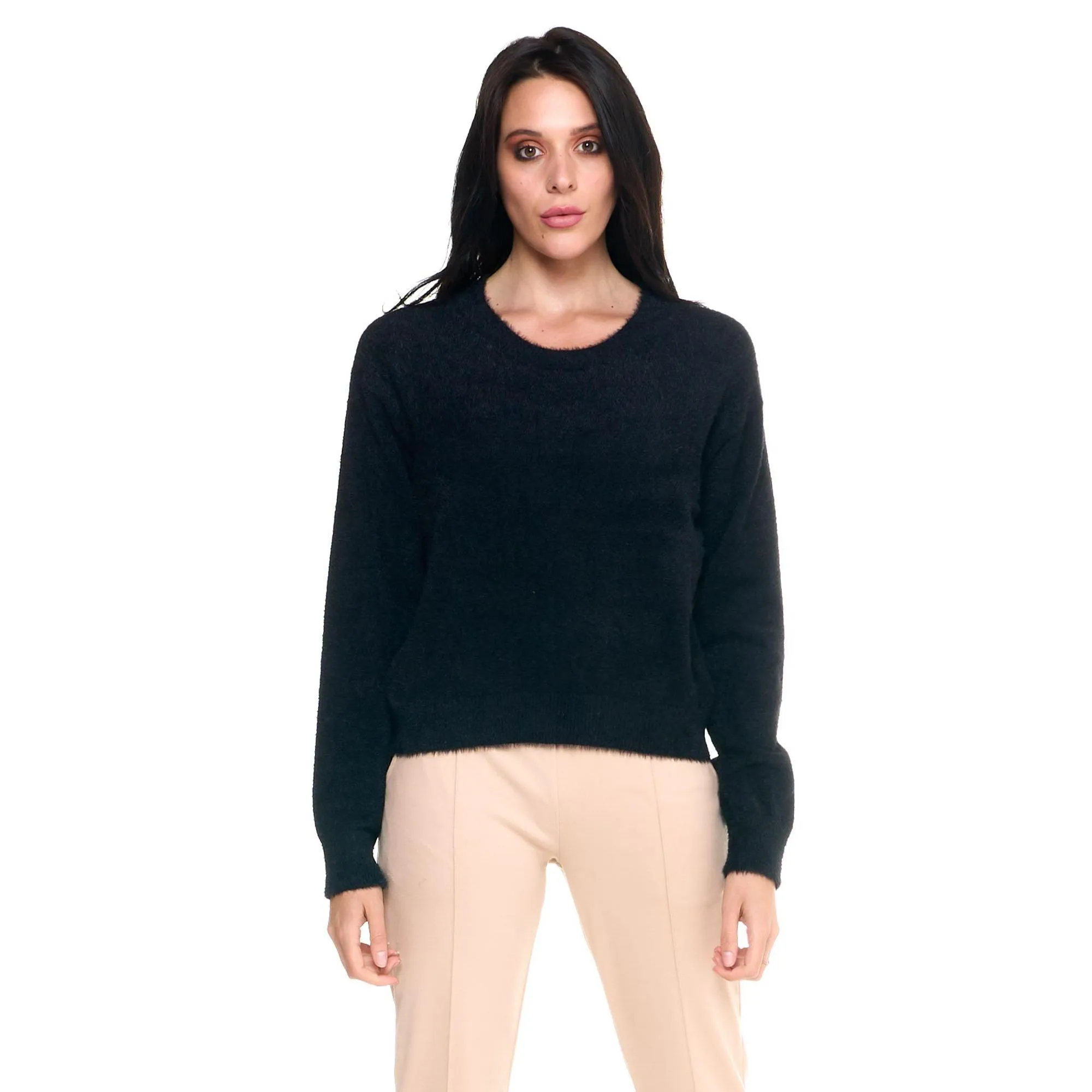 Maglione corto Leone donna Leisure