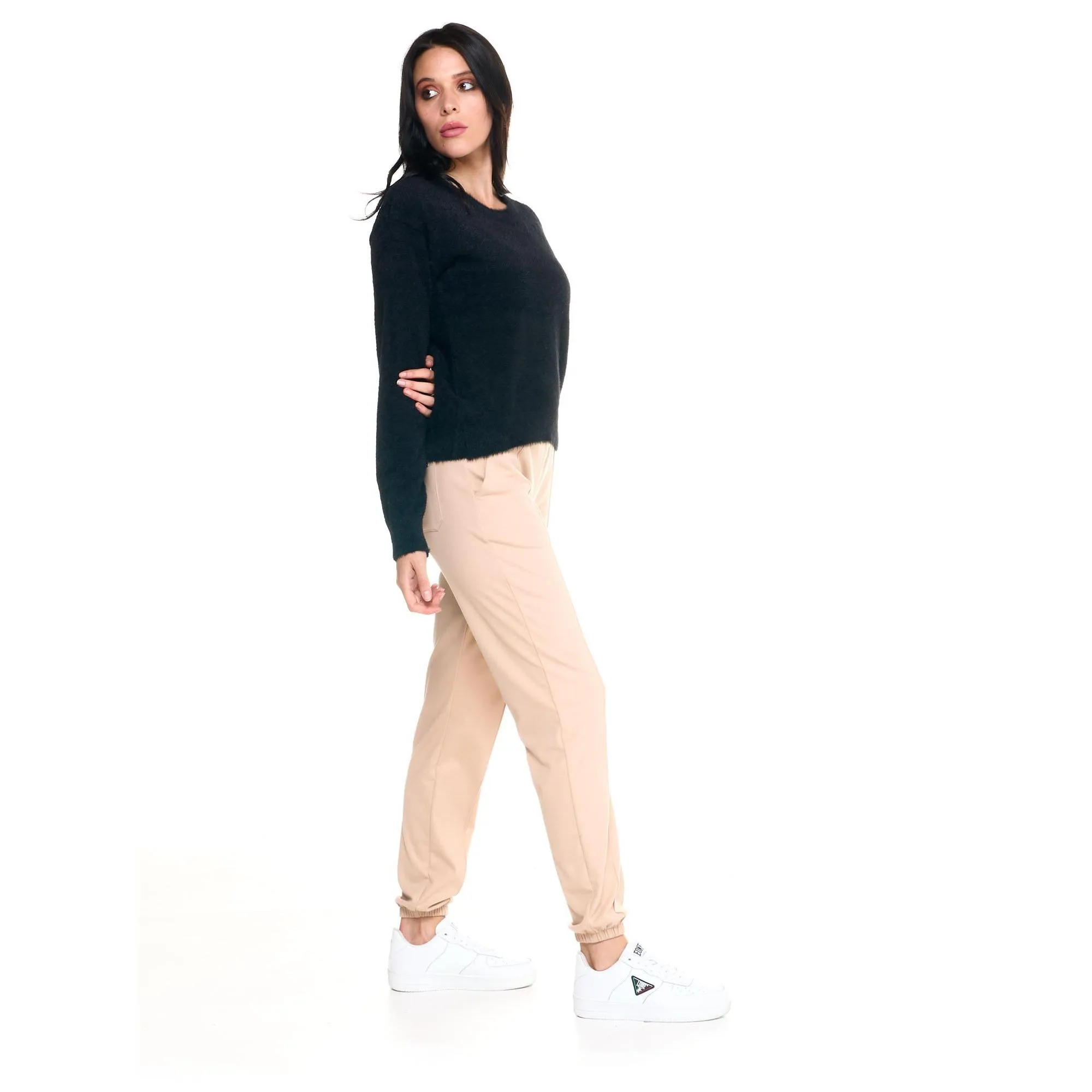 Maglione corto Leone donna Leisure