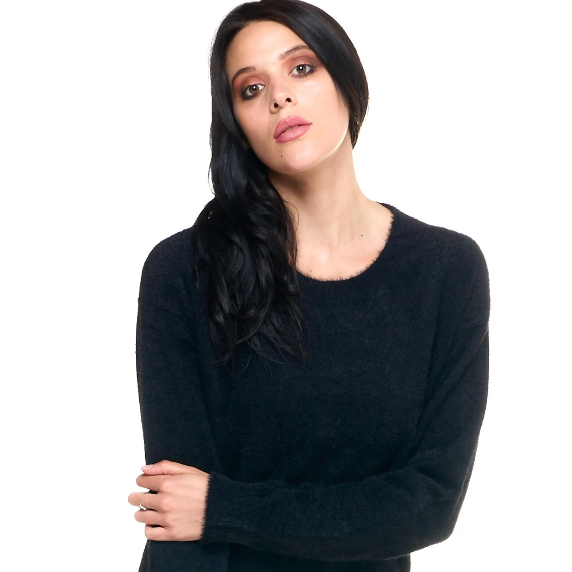 Maglione corto Leone donna Leisure