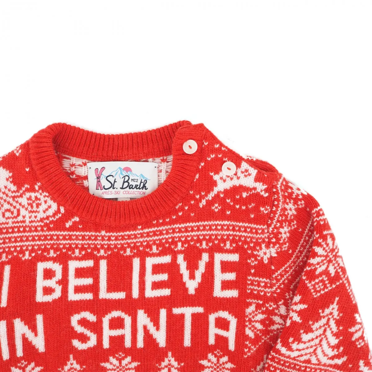 Maglione Da Bambina Believe Santa