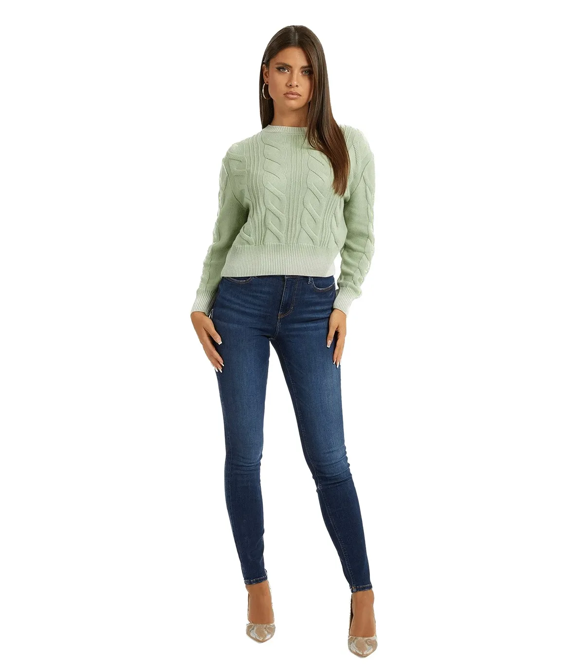 Maglione di cotone Donna Guess